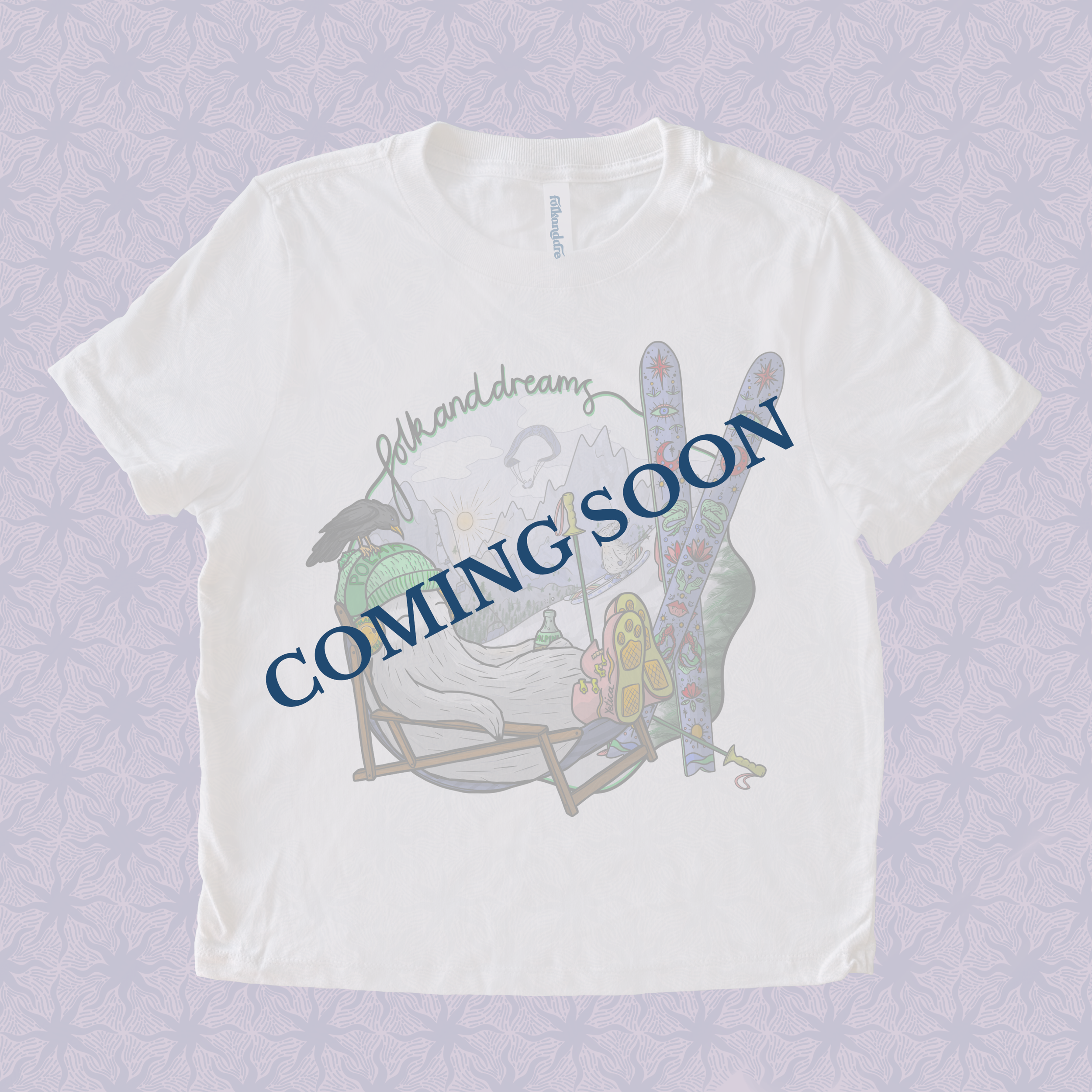 Camiseta con diseño de yeti, próximamente en la tienda