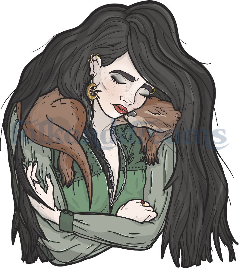 Encargo de diseño de personajes para un libro independiente. Dos personajes: Marlowe y Otter