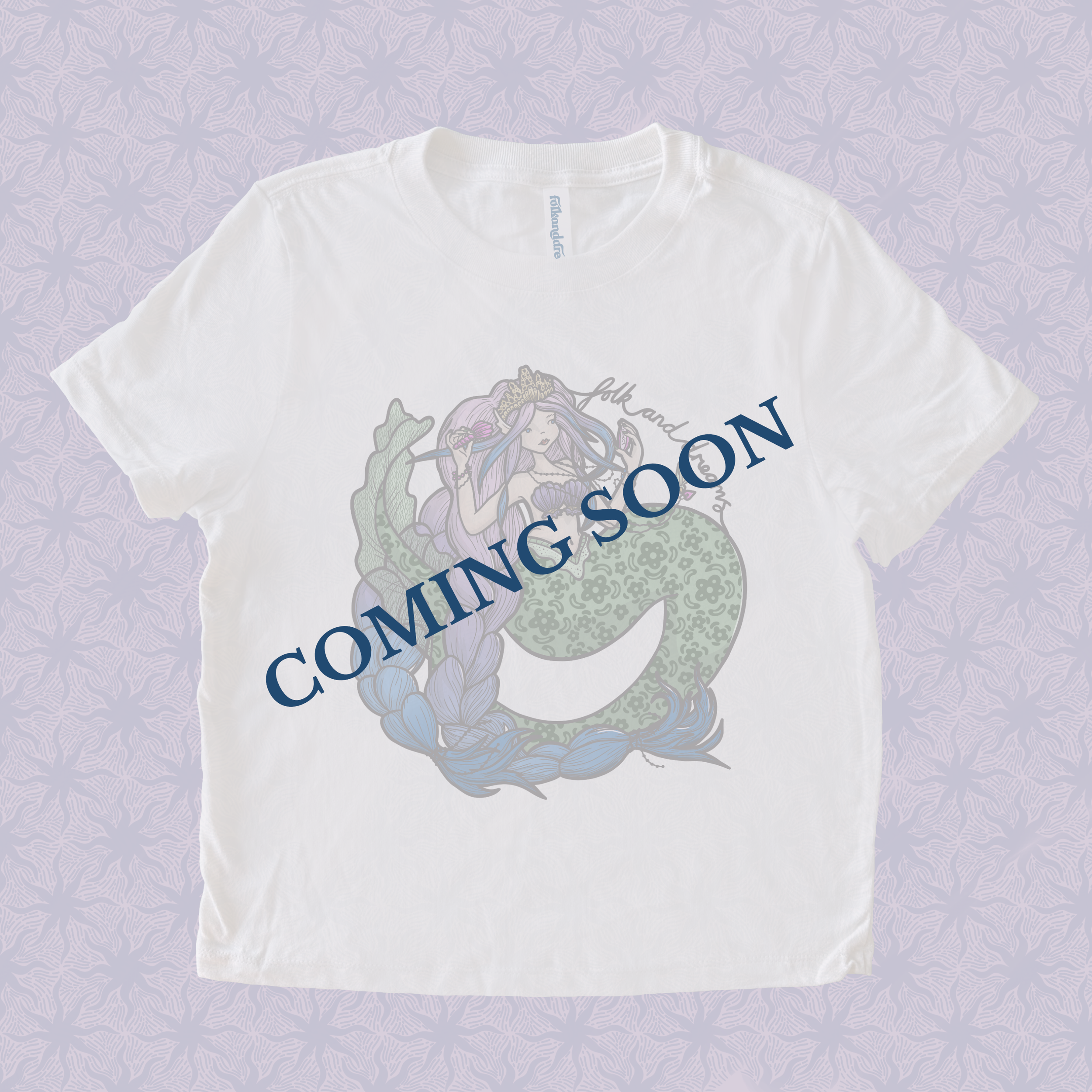 Camiseta con diseño de sirena, próximamente en la tienda