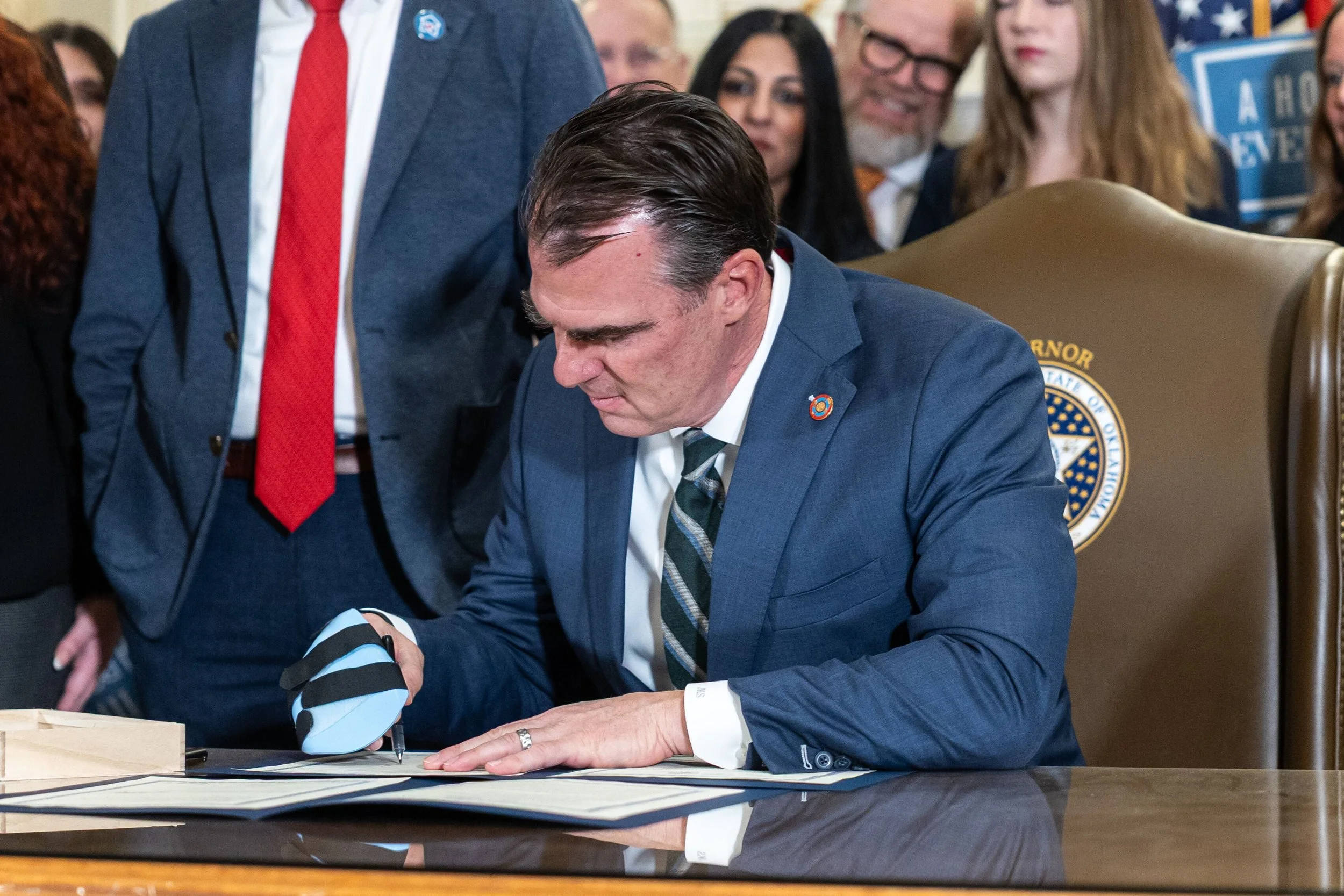 Oklahoma becomes first state to join national foster care initiative