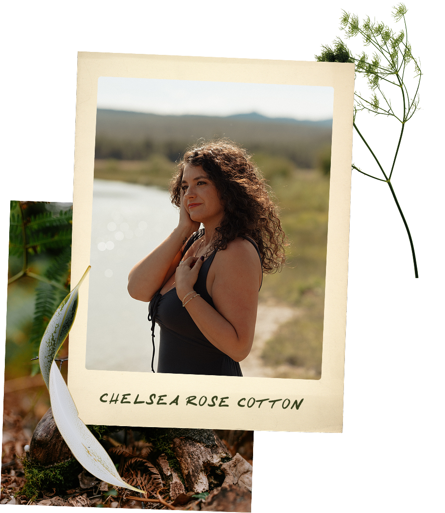 Photo of chelsea rose cotton who runs personal retreats and individual coaching