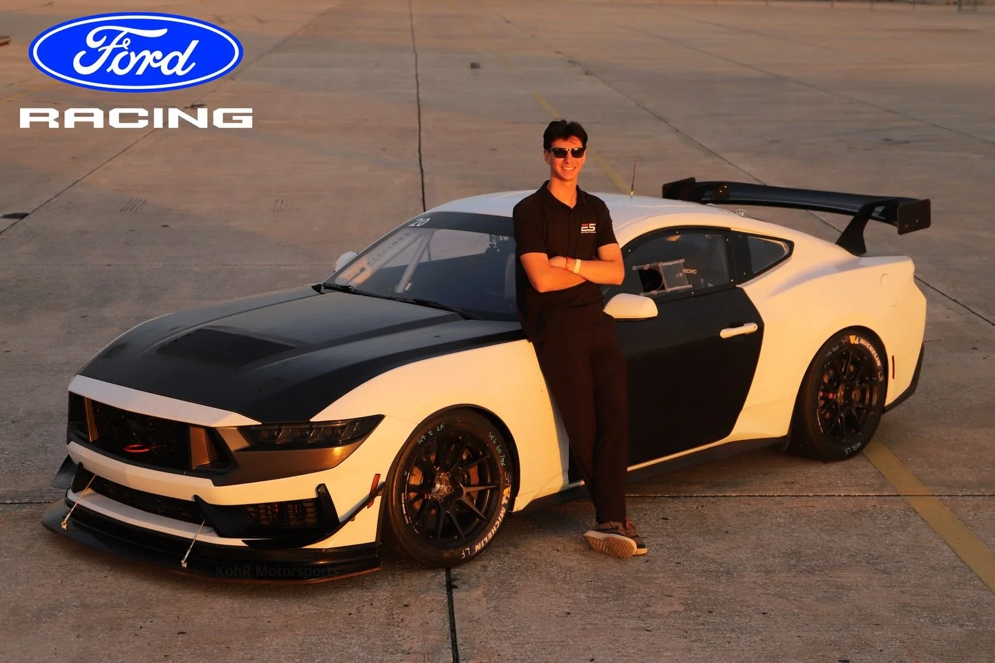I&rsquo;m incredibly excited to announce that I&rsquo;ll be competing in @imsa_racing Michelin Pilot Challenge next year with @kohrmotorsports in the @fordracing Mustang GT4! Huge thank you to my good friend and new teammate Ray Mason for the opportu
