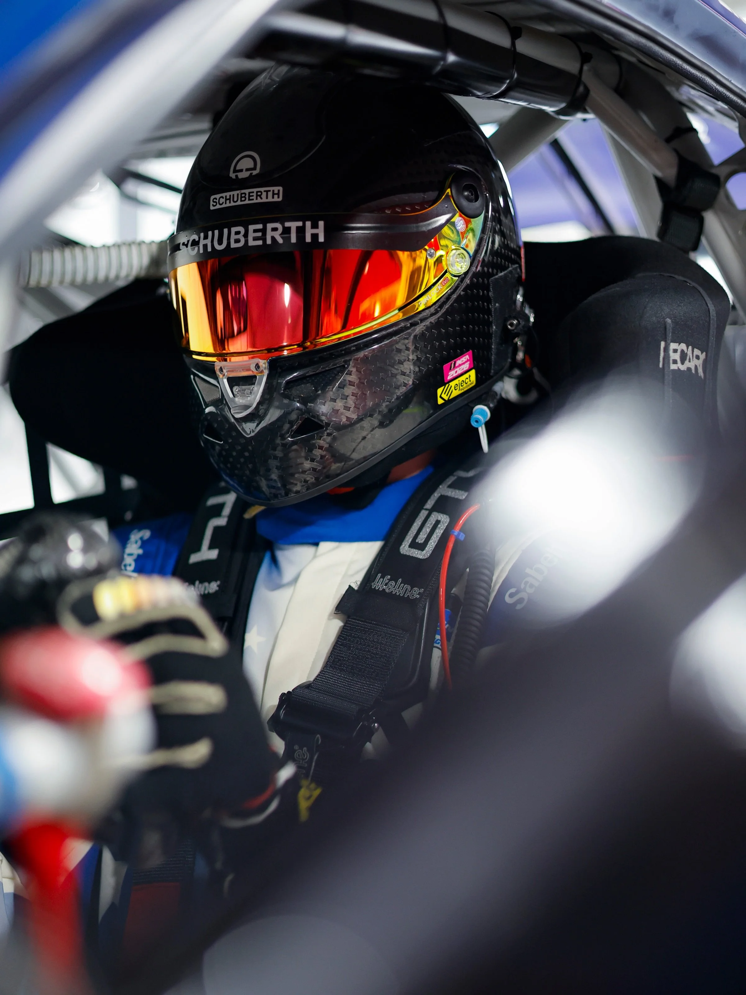 Qualified on the front row for tomorrow race, only half a tenth off the pole! It&rsquo;s looking like it&rsquo;ll be a wet one, so we&rsquo;ll have it all to play for! So thankful to Ray Mason and all the @kohrmotorsports guys for giving me a rocket!