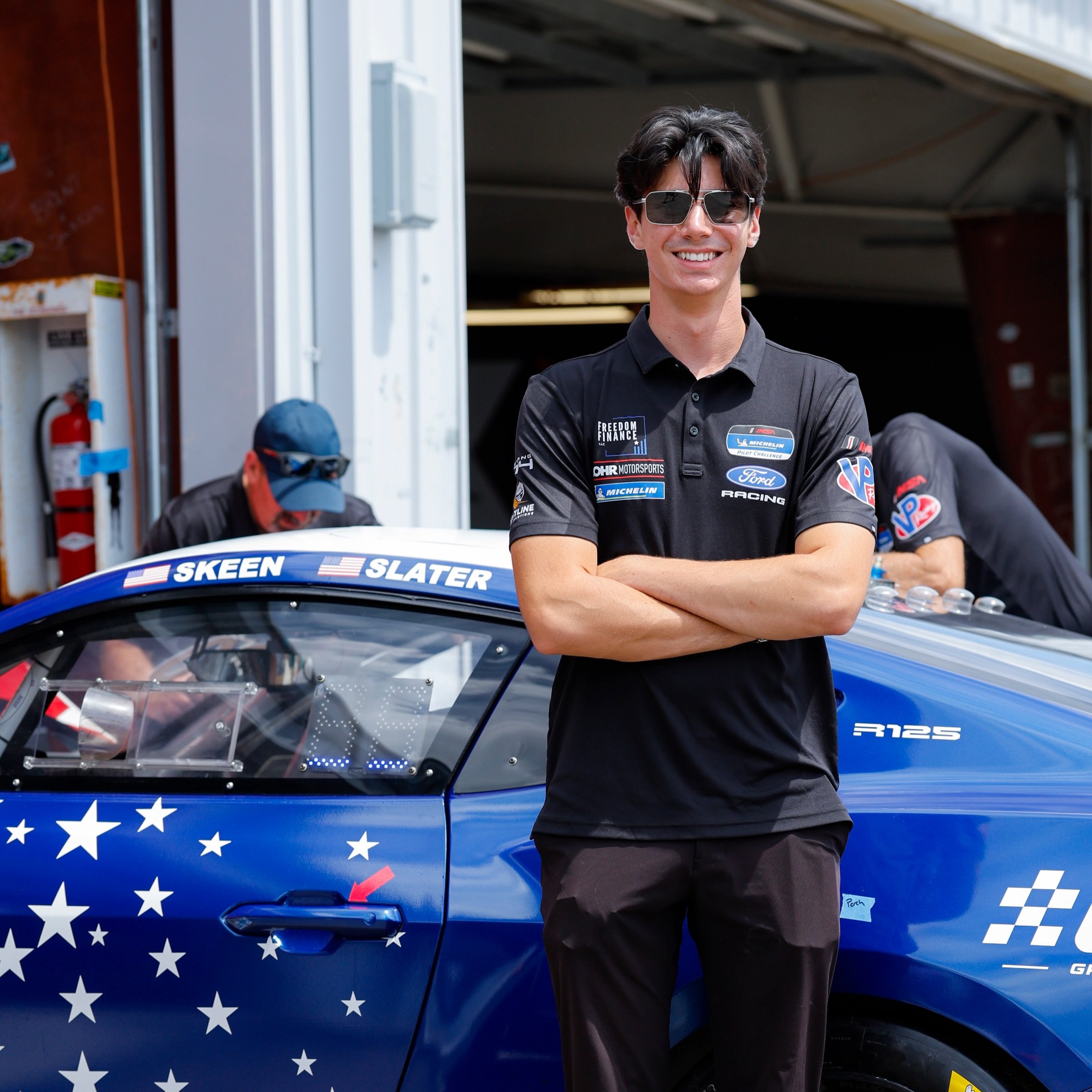 P2 in Qualifying today! The guys at @kohrmotorsports worked so hard today, making a bunch of tweaks to this @fordracing Mustang GT4, and it paid off! I&rsquo;ll be taking the green from the front row tomorrow at 1:05, you can watch it on IMSA&rsquo;s