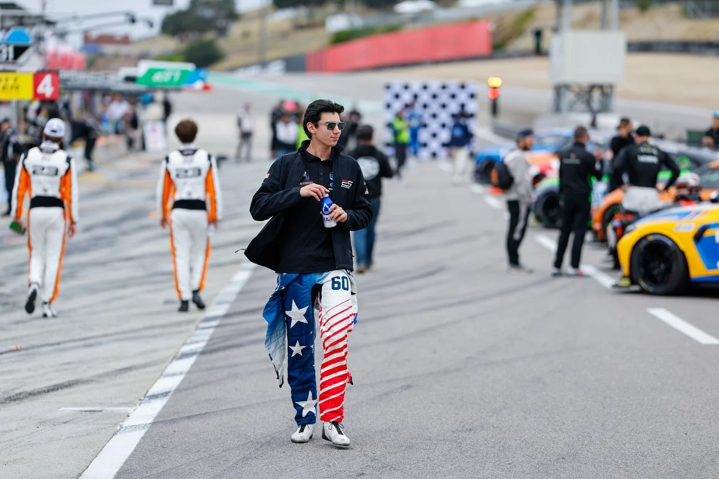 P17 here at Laguna Seca. Better than Daytona and Sebring, but definitely still not what we&rsquo;re aiming for. We unfortunately went a lap down early on due to Ray having a little contact with a tcr car, but with some amazing strategy calls we were 