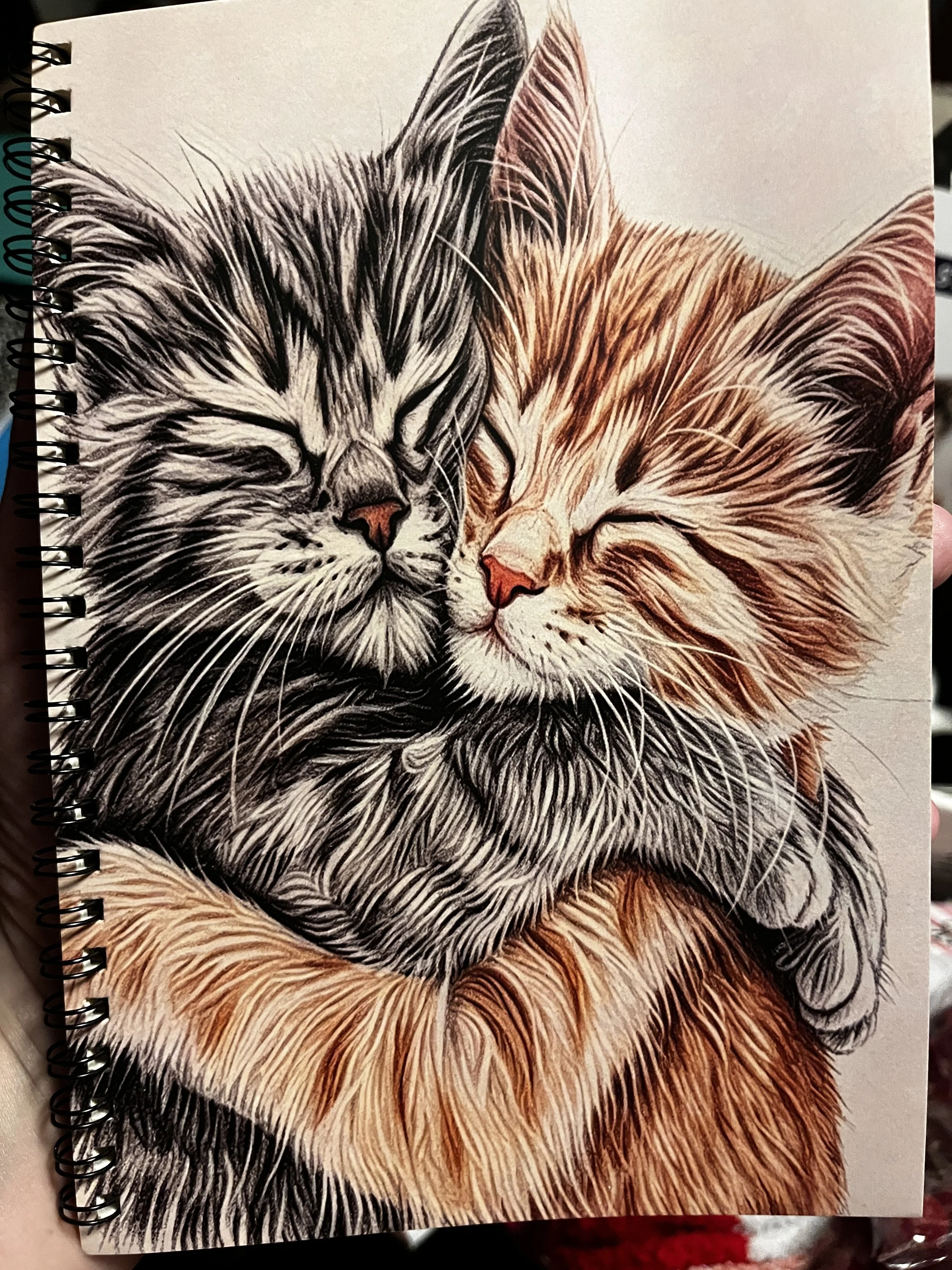 Cuddly Cat Companions Notepad