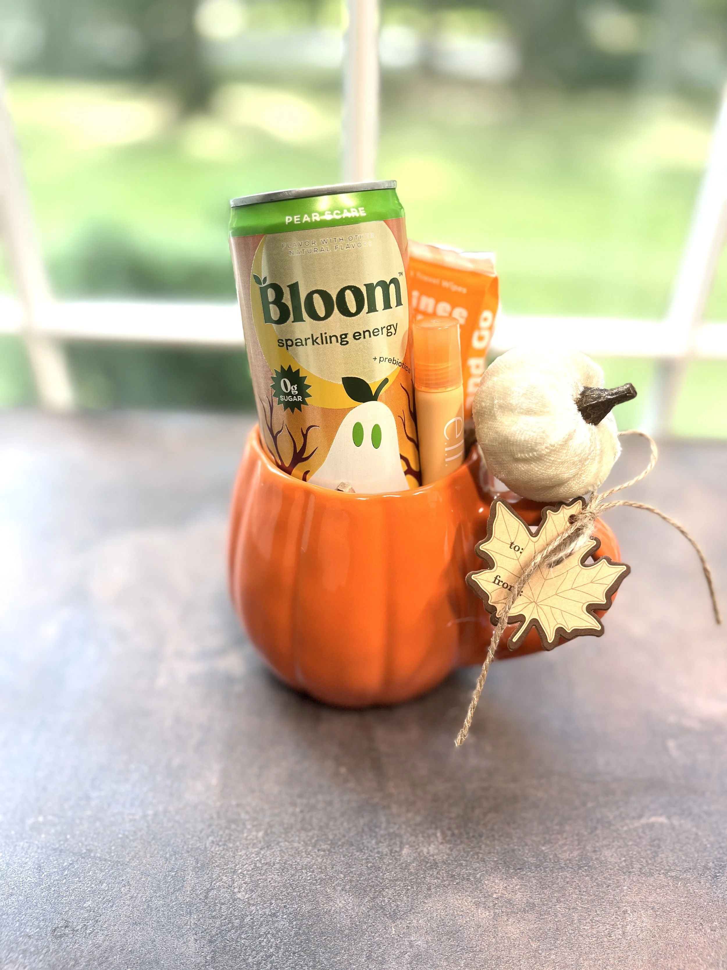 Mini Boo Basket in Pumpkin Mug