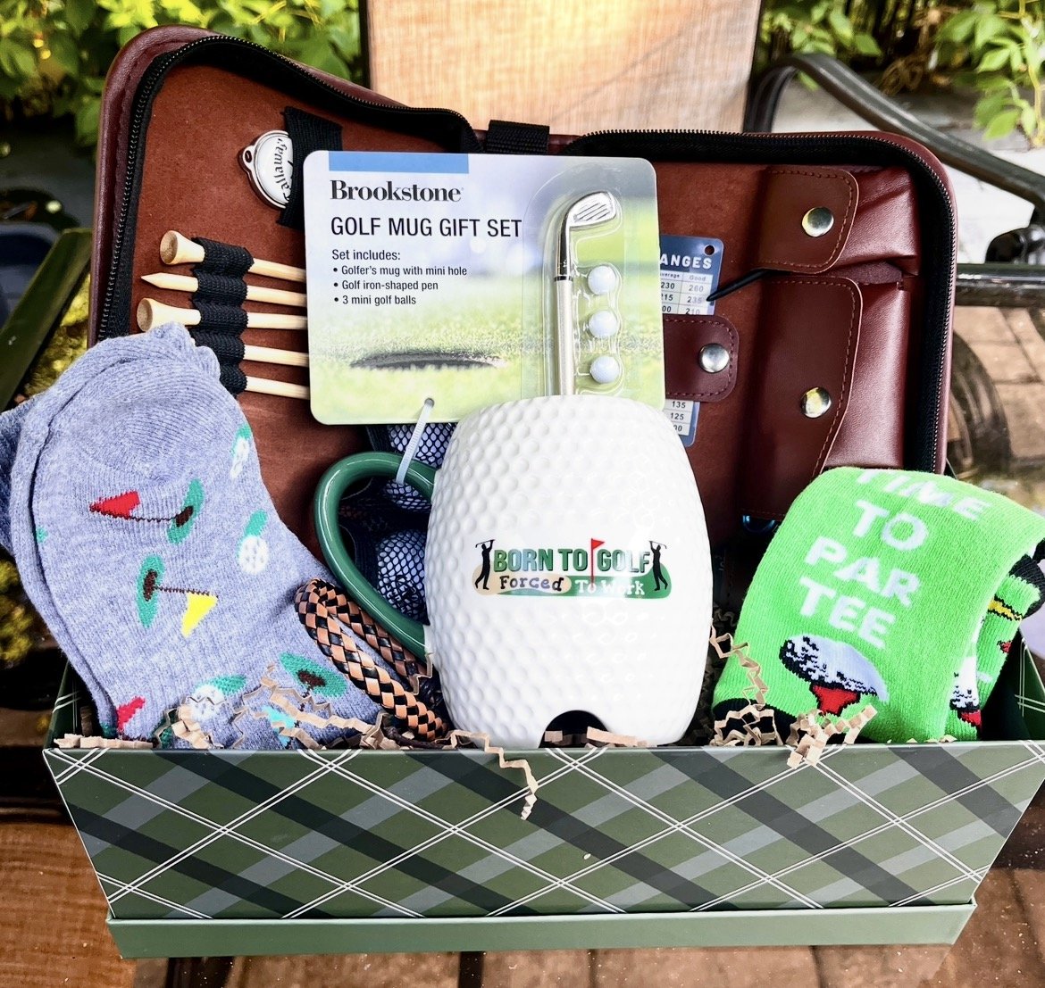 Golf Lover Gift Basket or Gift Box