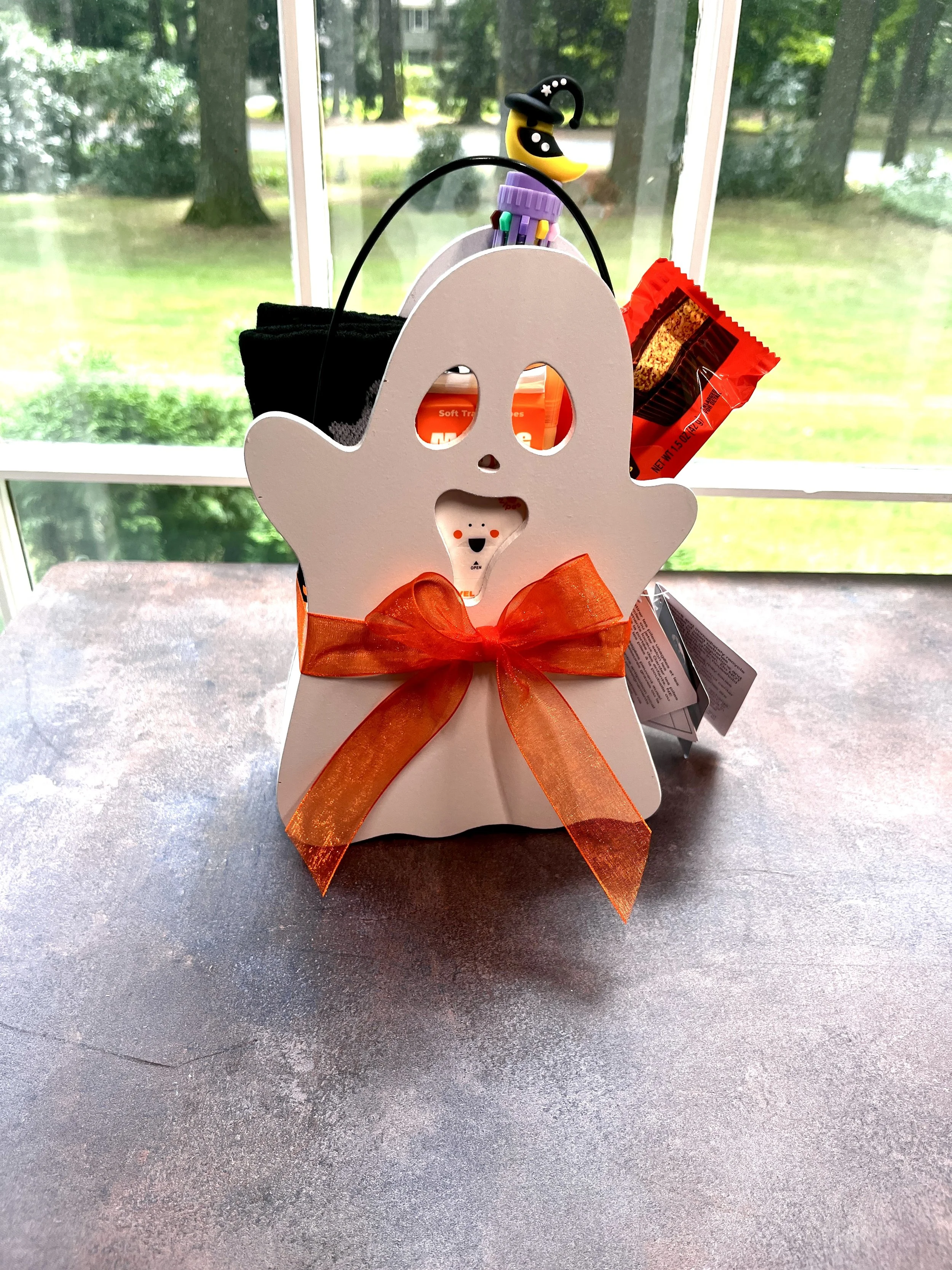 Ghost Lantern Mini Boo Basket