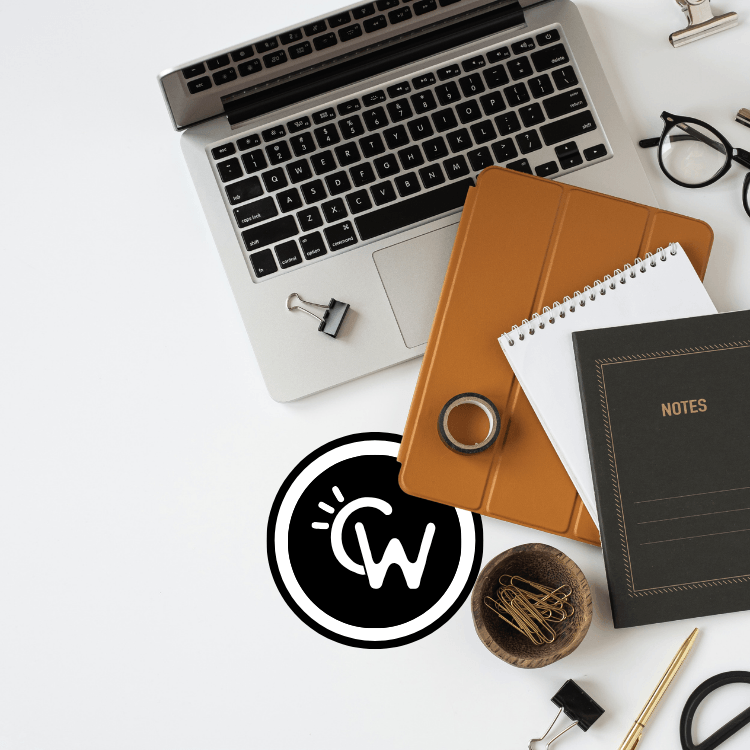 CoHost Works branded workspace image representing the strategy, organization, and owner support behind successful vacation rental management.