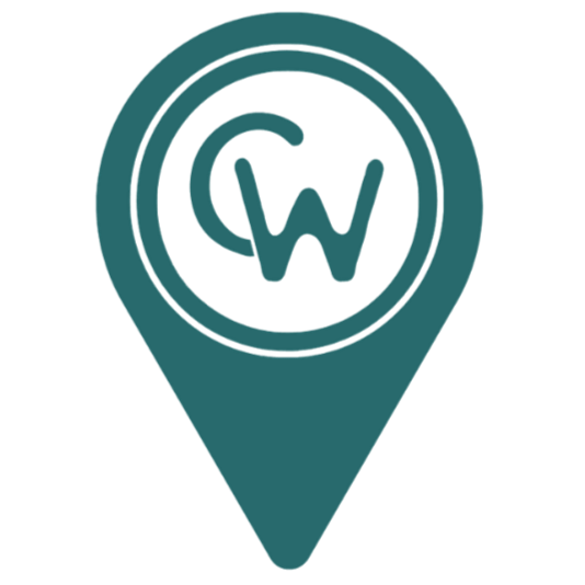 CoHost Works map marker icon highlighting vacation rental destinations served across the Carolinas and Georgia.