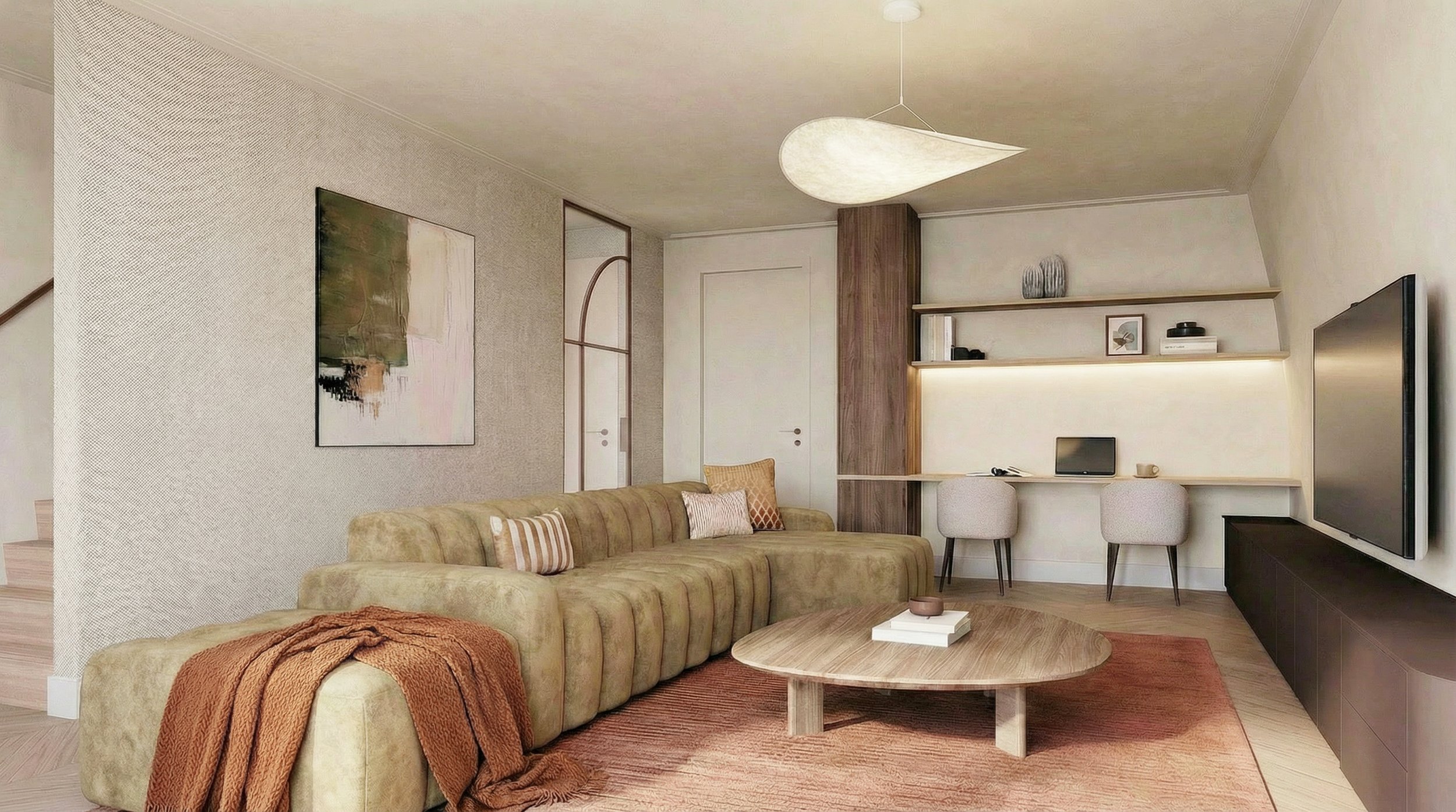 Studio Roos 'Noordereinde 's Graveland 47A woonkamer 1.jpg