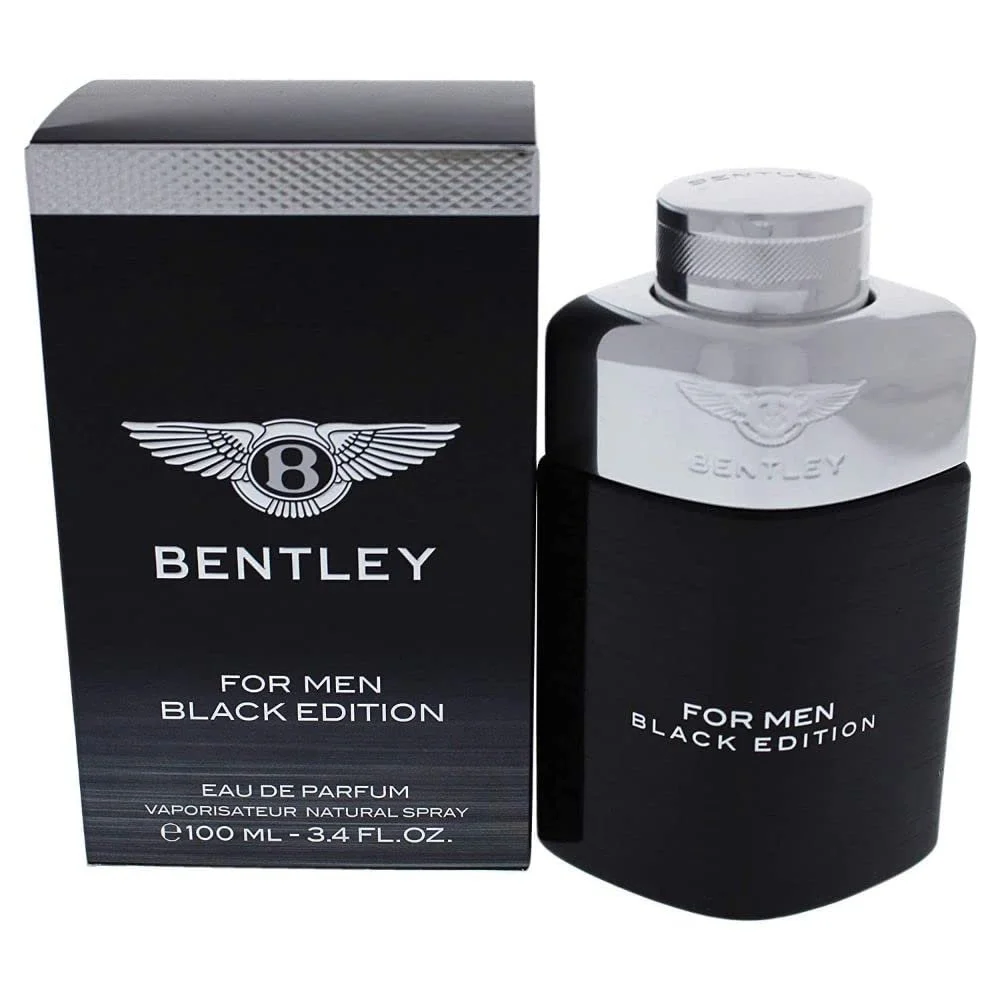 Bentley Black Edition Men EDP Spray 3.4 oz 100 ML