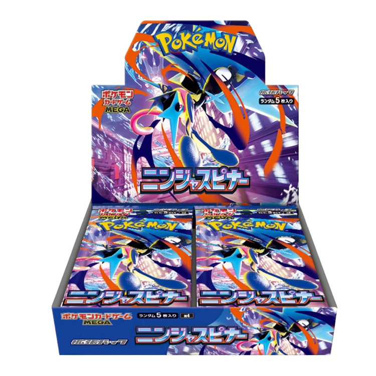 Pokemon TCG Ninja Spinner Booster Box (M4) - Japanese Sealed - Mega Greninja ex Set