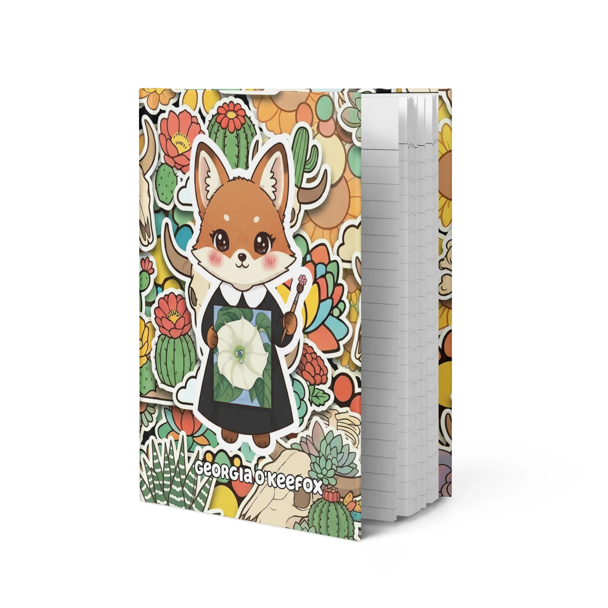 Art Friends™: Georgia O'Keeffox "Desert Dreams" Hardcover Journal