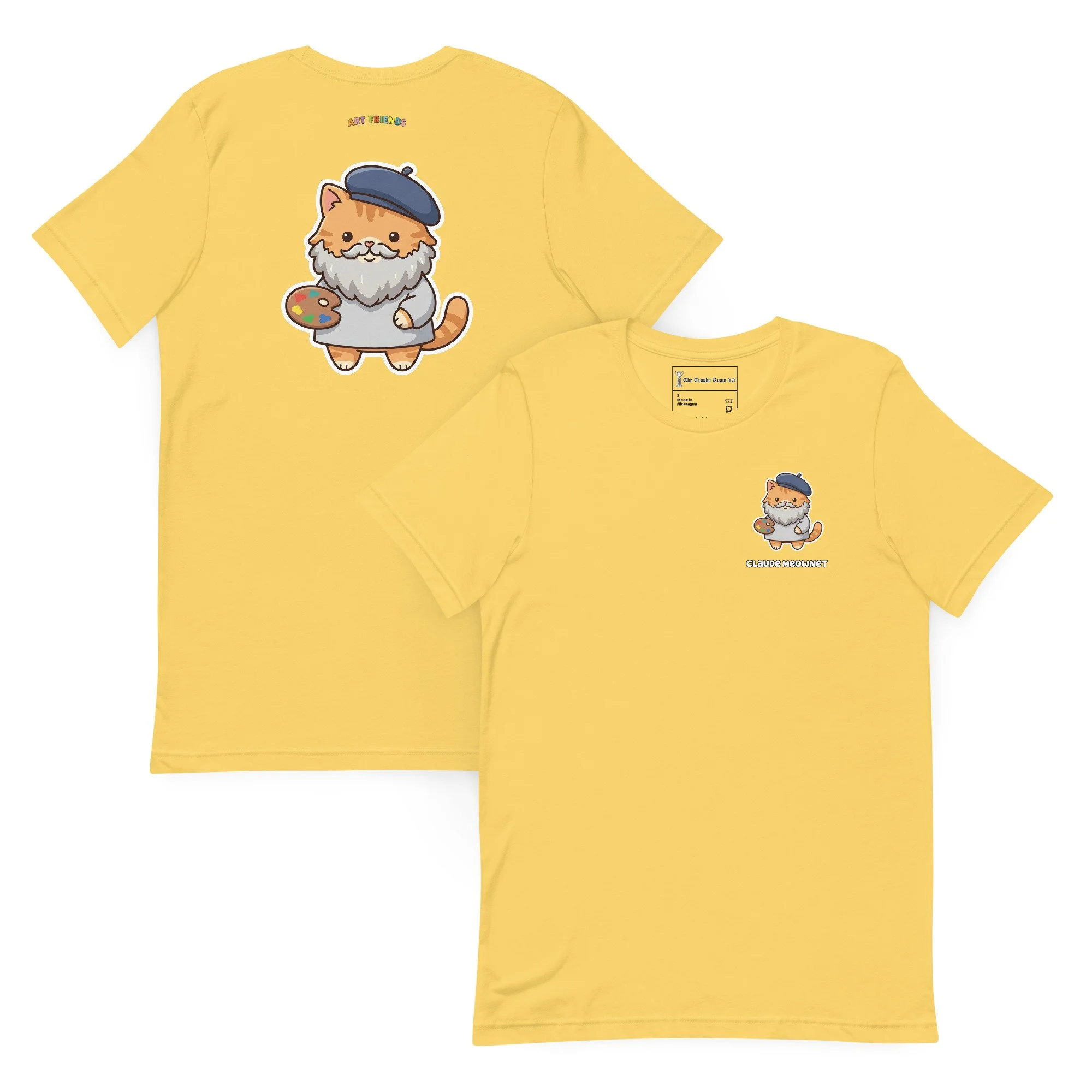 Art Friends™: Claude Meownet Unisex Tee