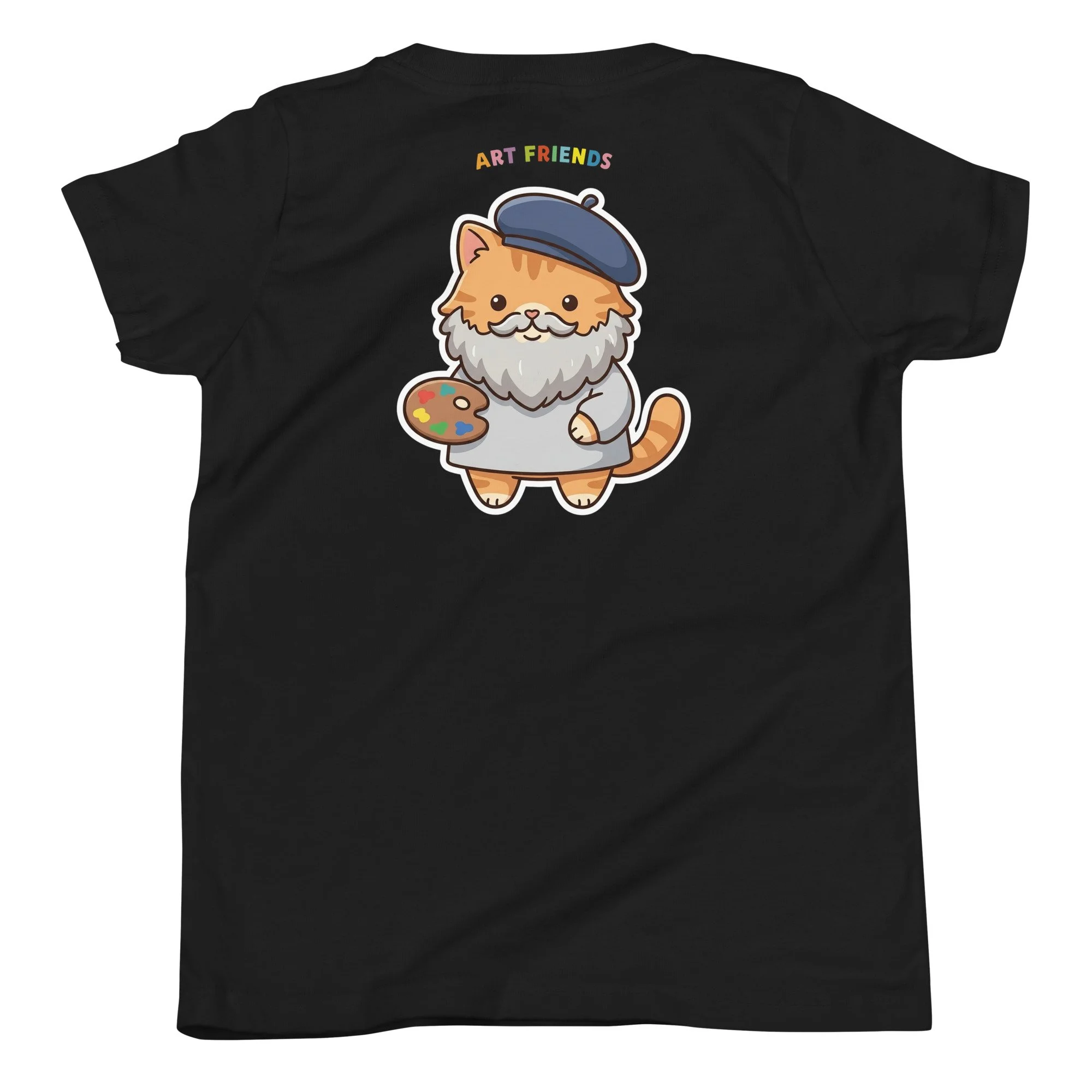 Art Friends™: Claude Meownet Youth Short Sleeve T-Shirt