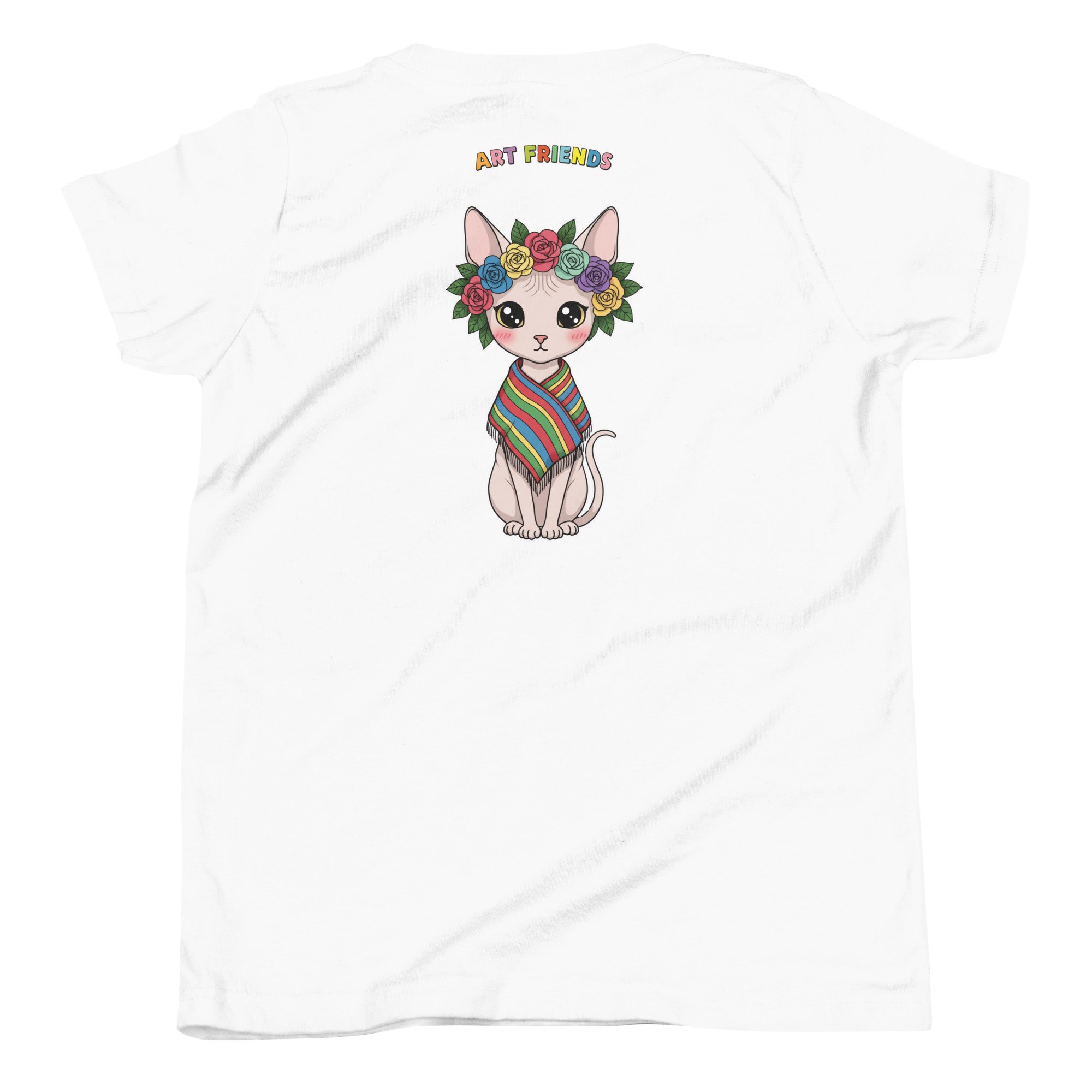Art Friends™: Frida Catlo Youth Short Sleeve T-Shirt