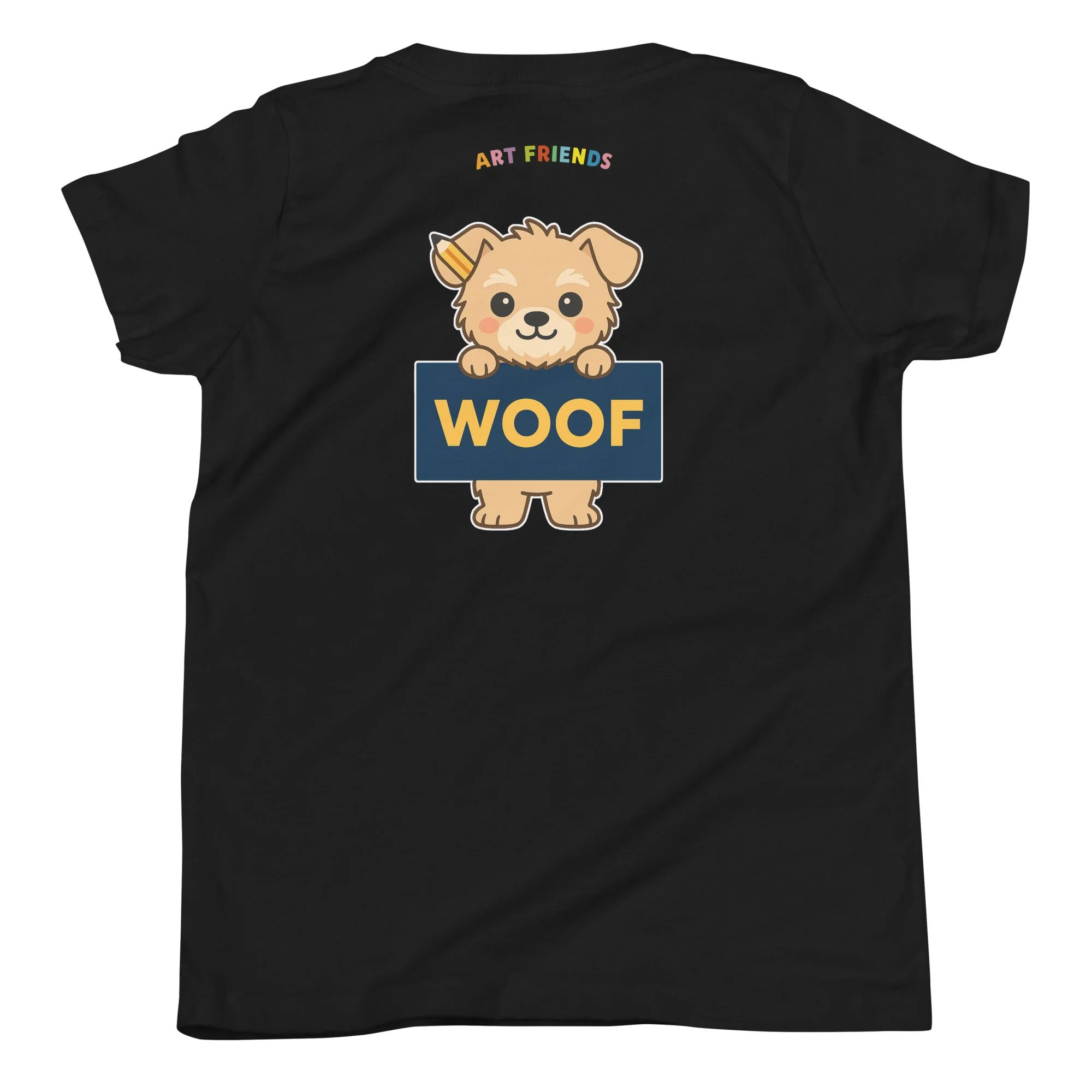 Art Friends™: Ed Woofcha Youth Short Sleeve T-Shirt