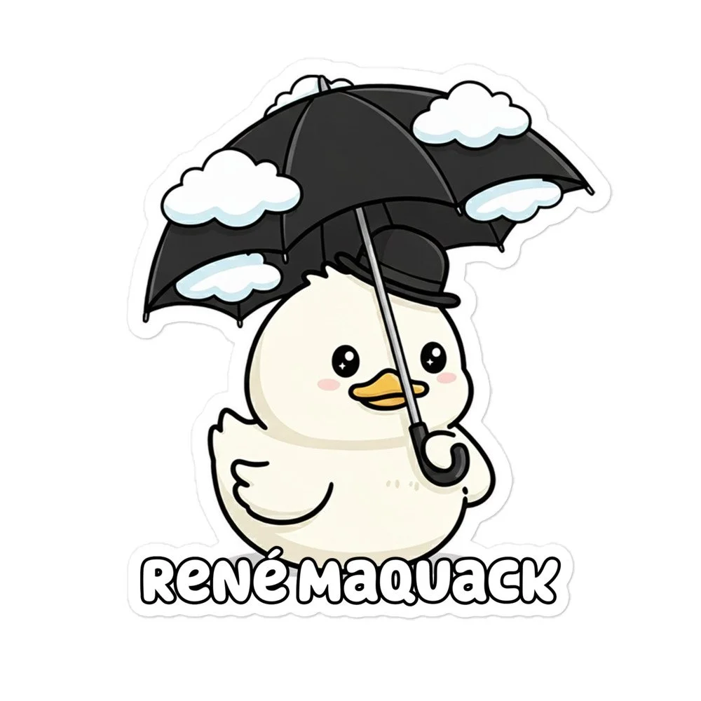 Art Friends™: René Maquack "Golconda" Bubble-free stickers