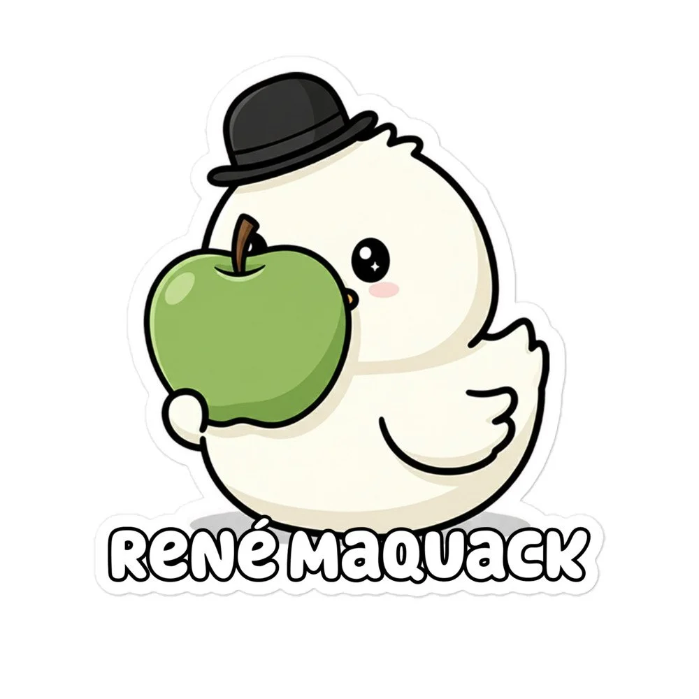 Art Friends™: René Maquack "The Son of Man" Bubble-free stickers