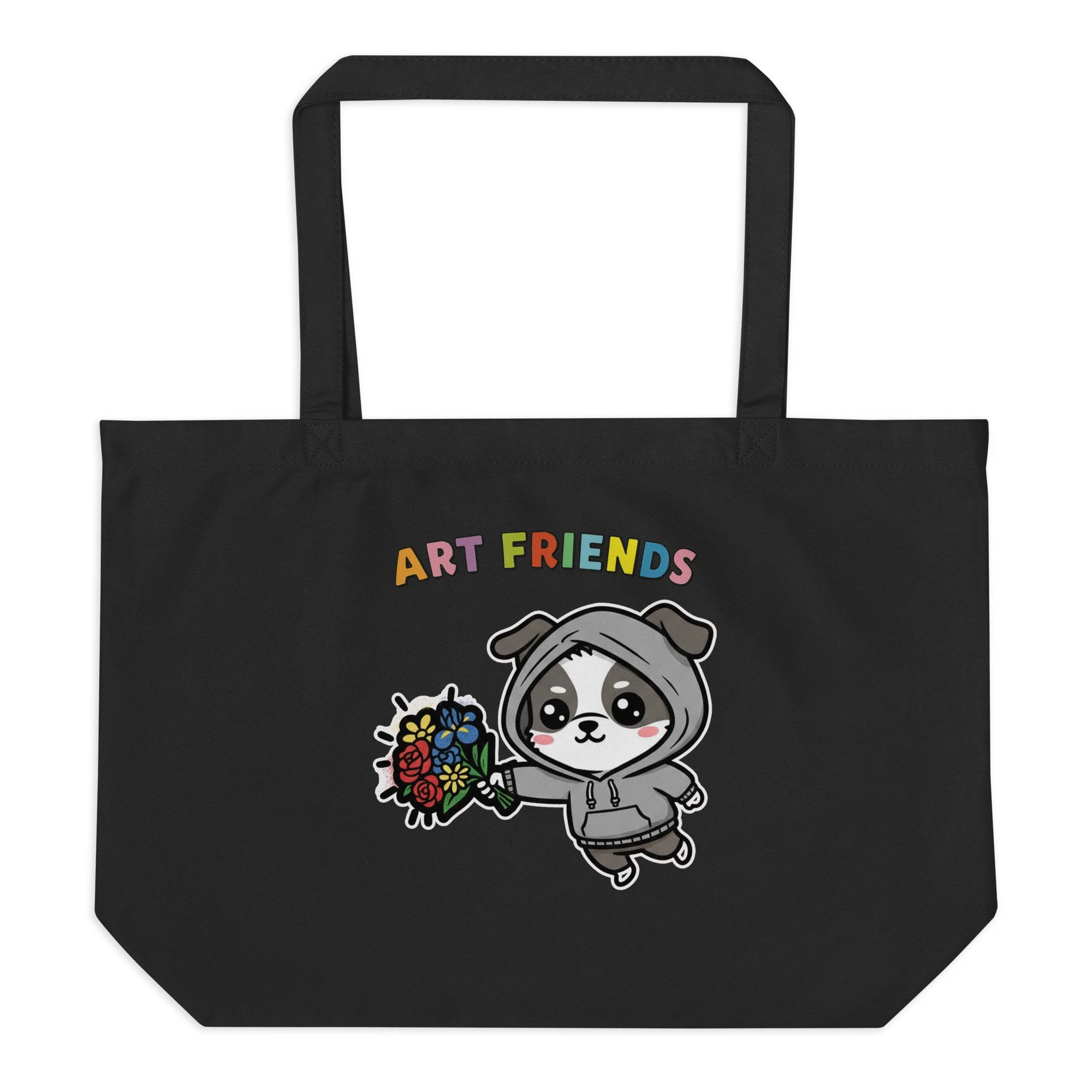 Art Friends™: BARKSY Large organic tote bag copy
