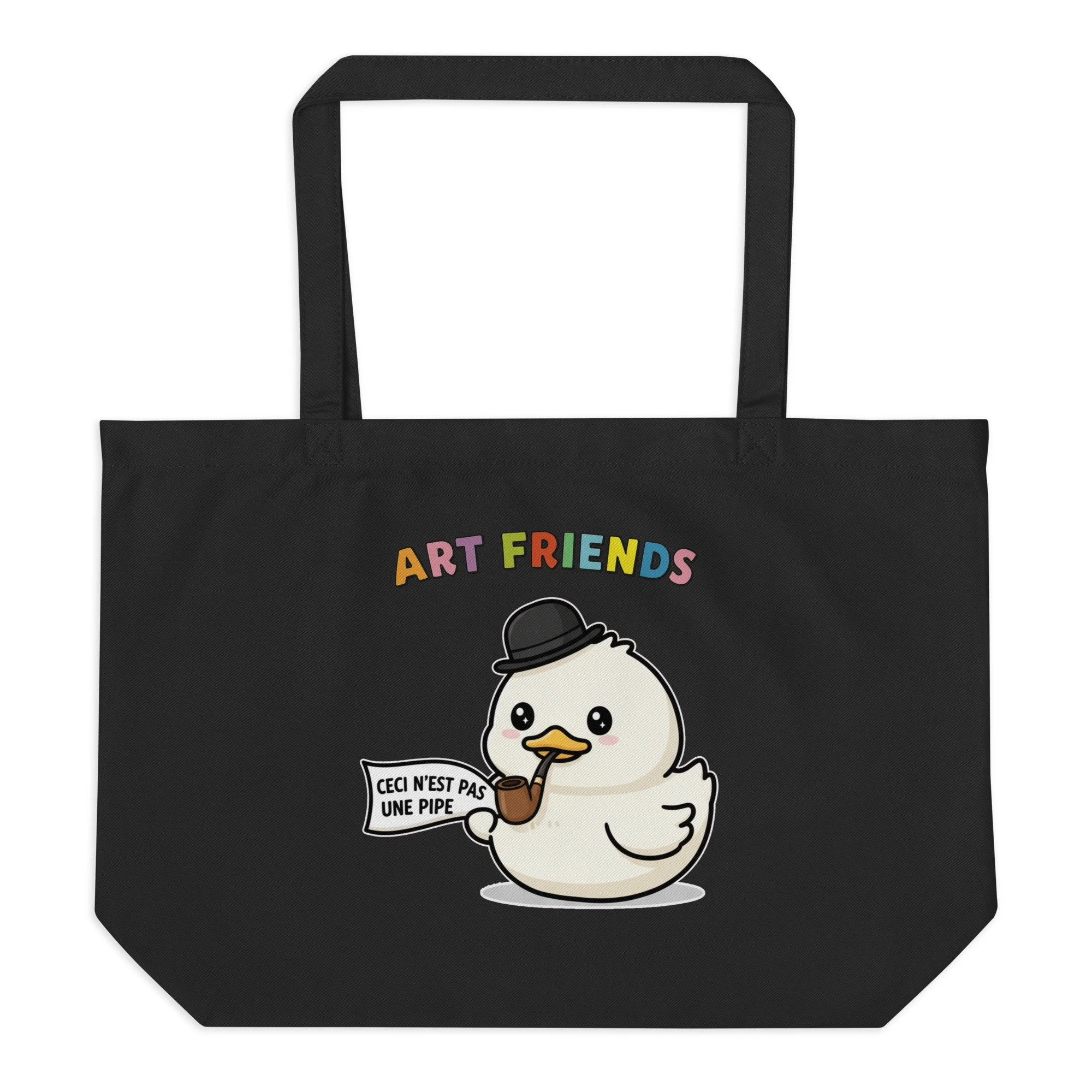 Art Friends™: René Maquack Large organic tote bag