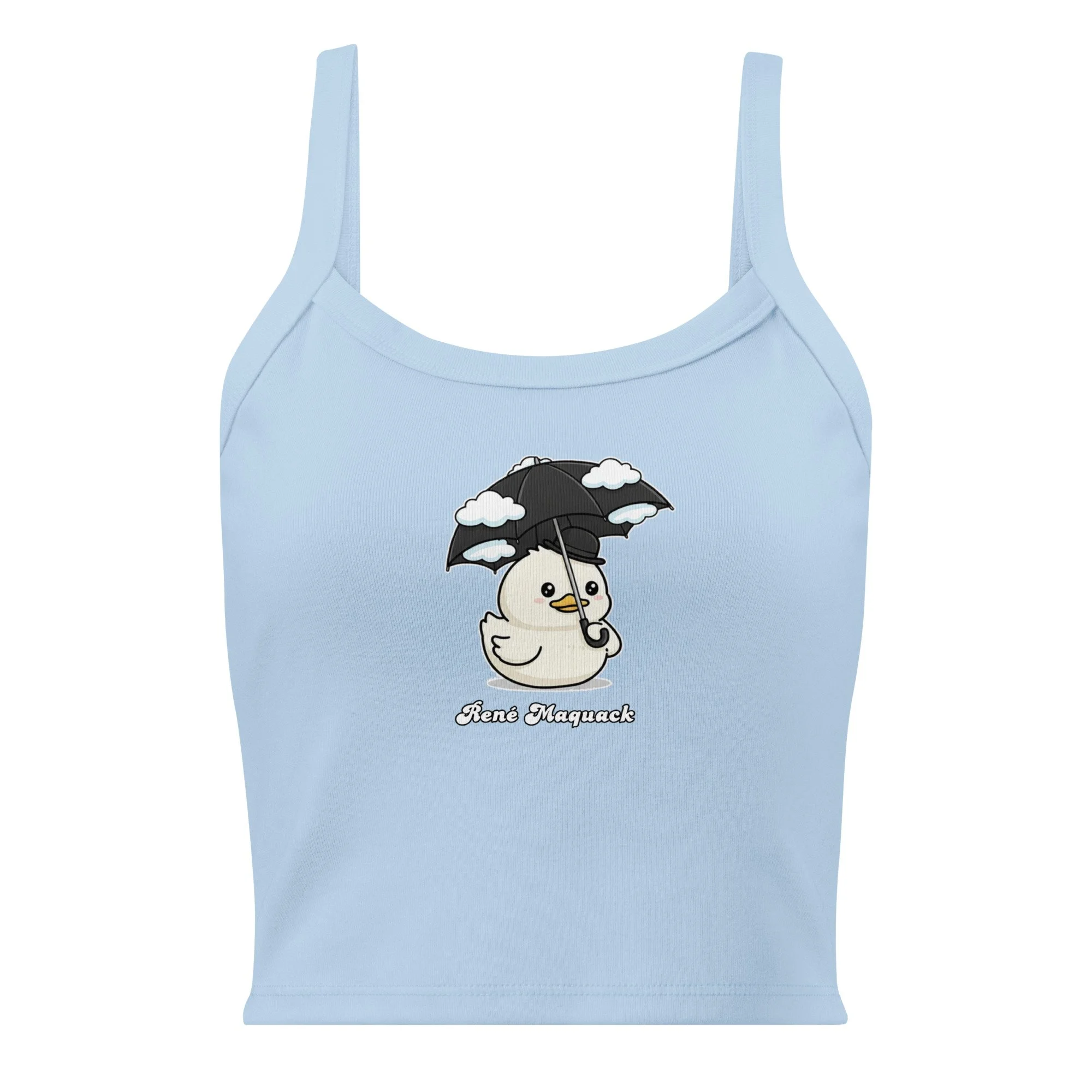 Art Friends™: René Maquack "Golconda" Women's Micro-Rib Tank