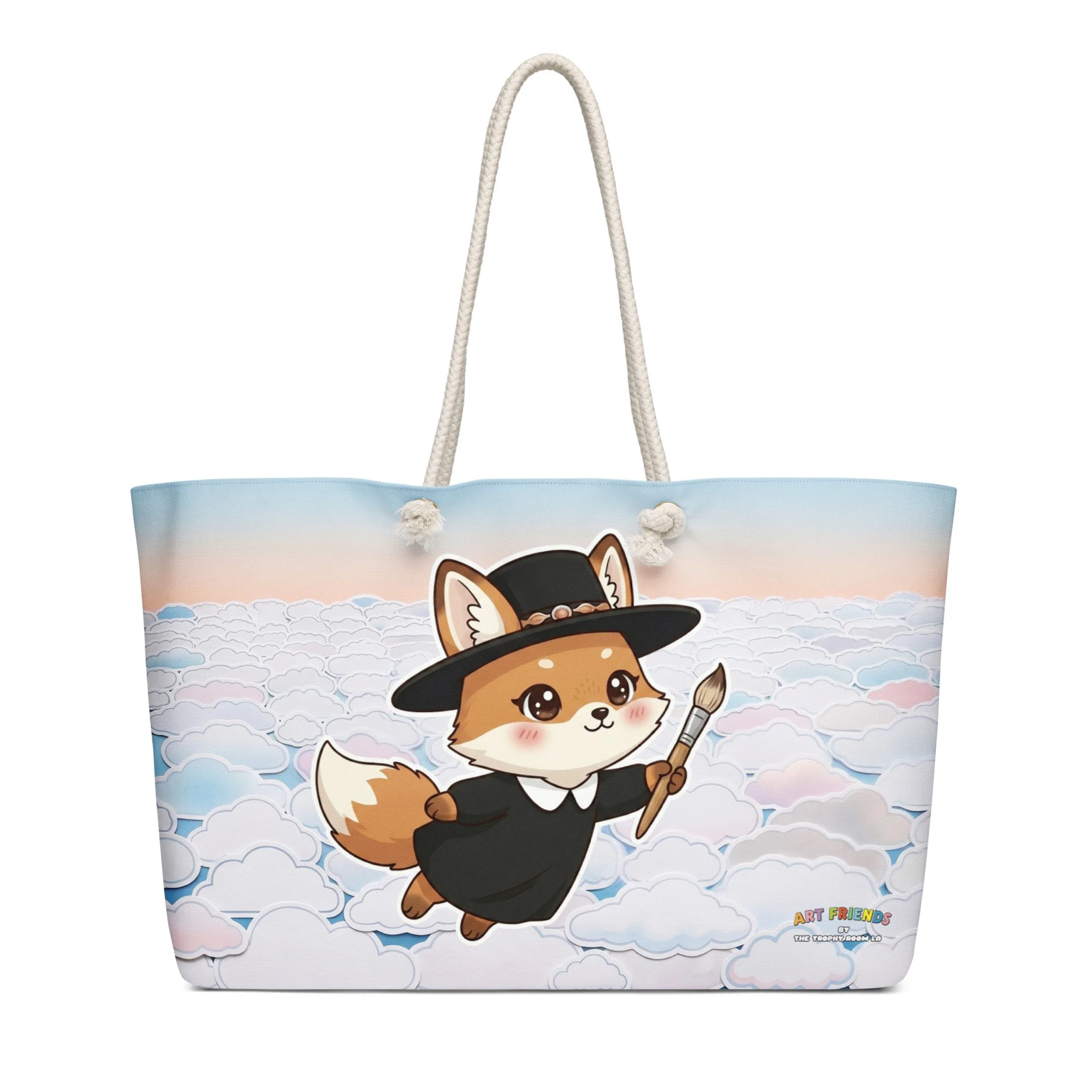 Art Friends™: Georgia O'Keeffox "Sky Painter" Premium Weekender Tote