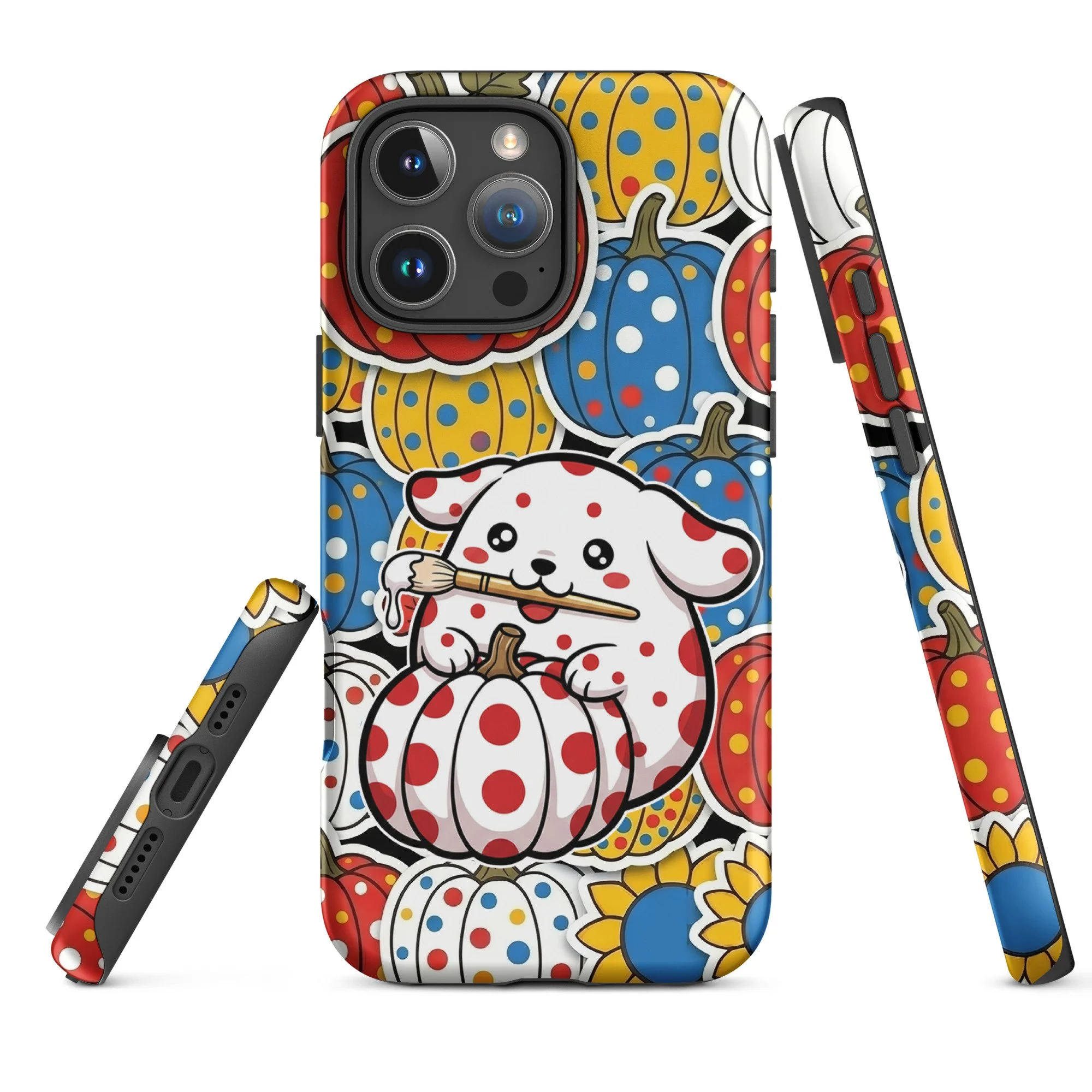 Art Friends™: Yayoi Pawsama "Infinity Garden" Tough Case for iPhone®
