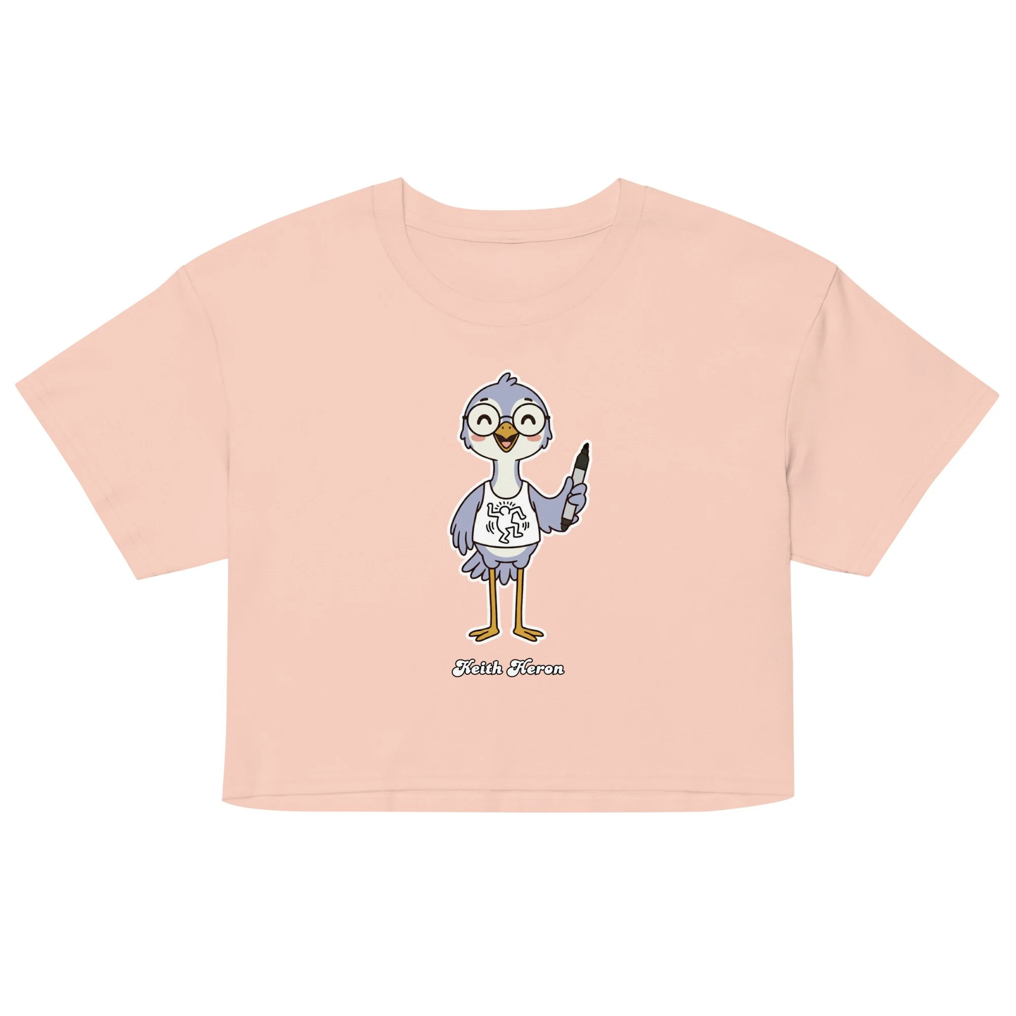 Art Friends™: Keith Herron Women's Crop Top