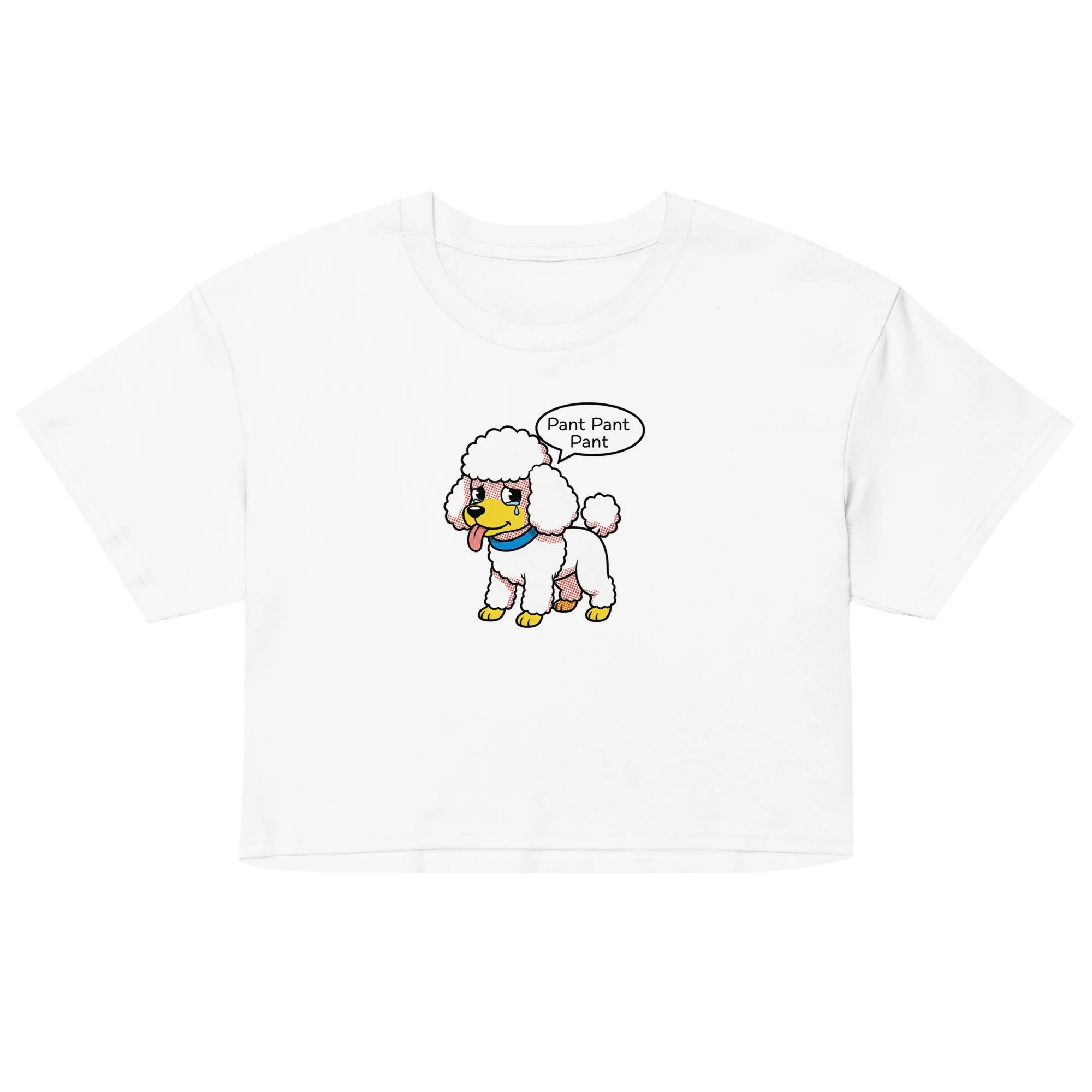 Art Friends™: Roy Licktenstein "Pant Pant Pant" Women's Crop Top
