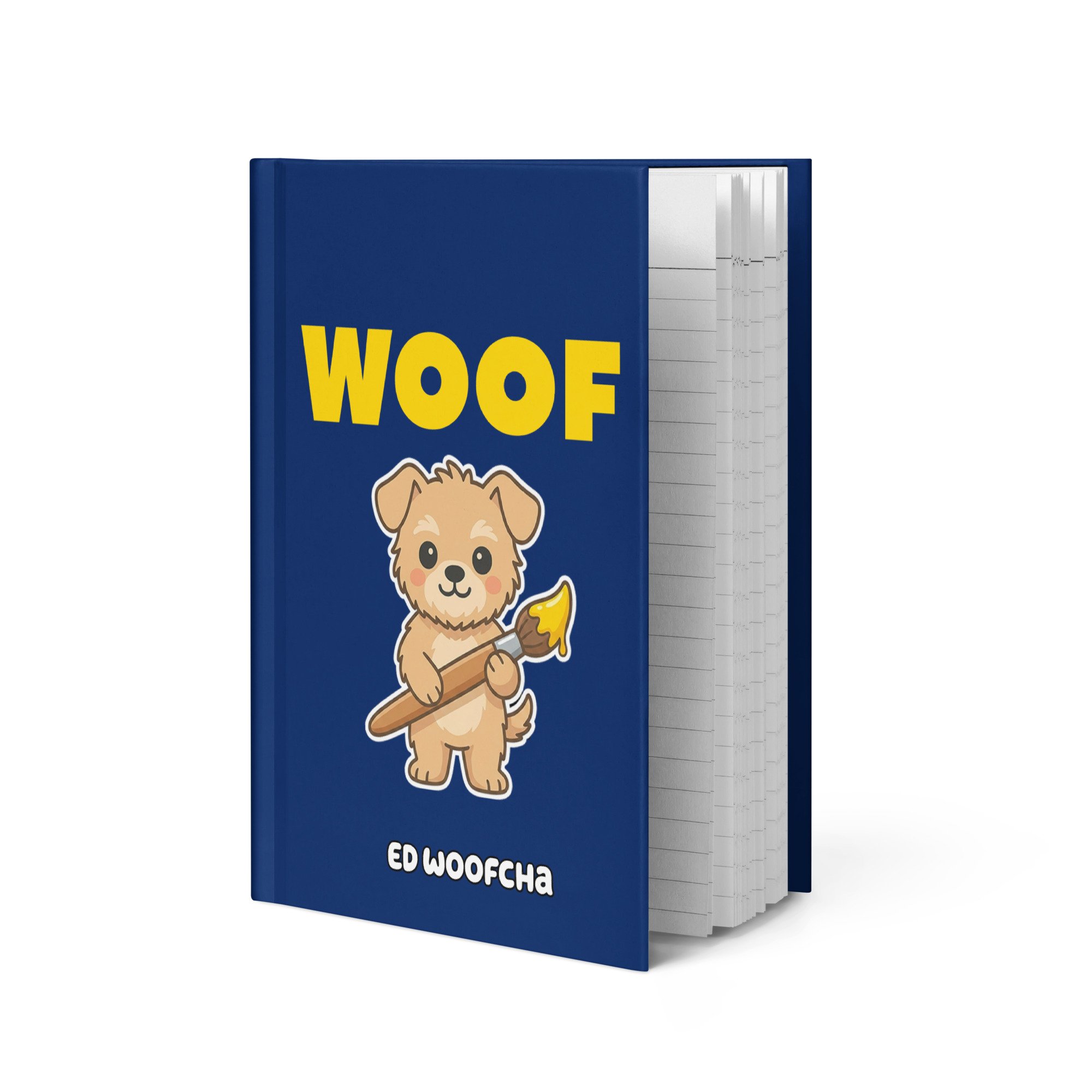 Art Friends™: Ed Woofcha "WOOF" Hardcover Journal