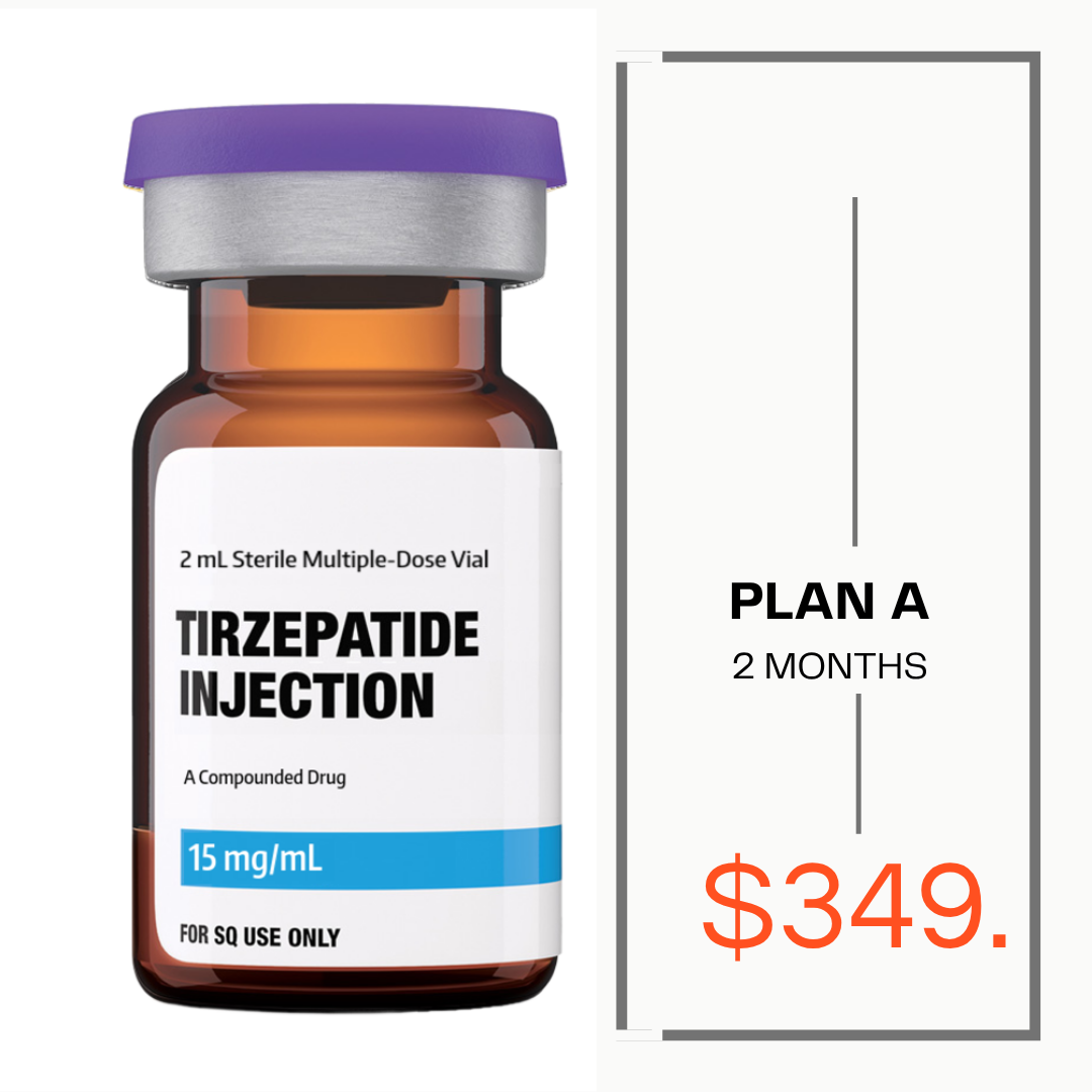 TIRZEPATIDE - PLAN A - 2 month Vial w/ L-Carnitine