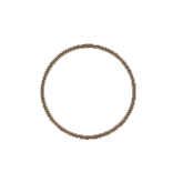 A simple, empty circle outline on a light background
