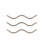 Four wavy lines stacked vertically on a black background