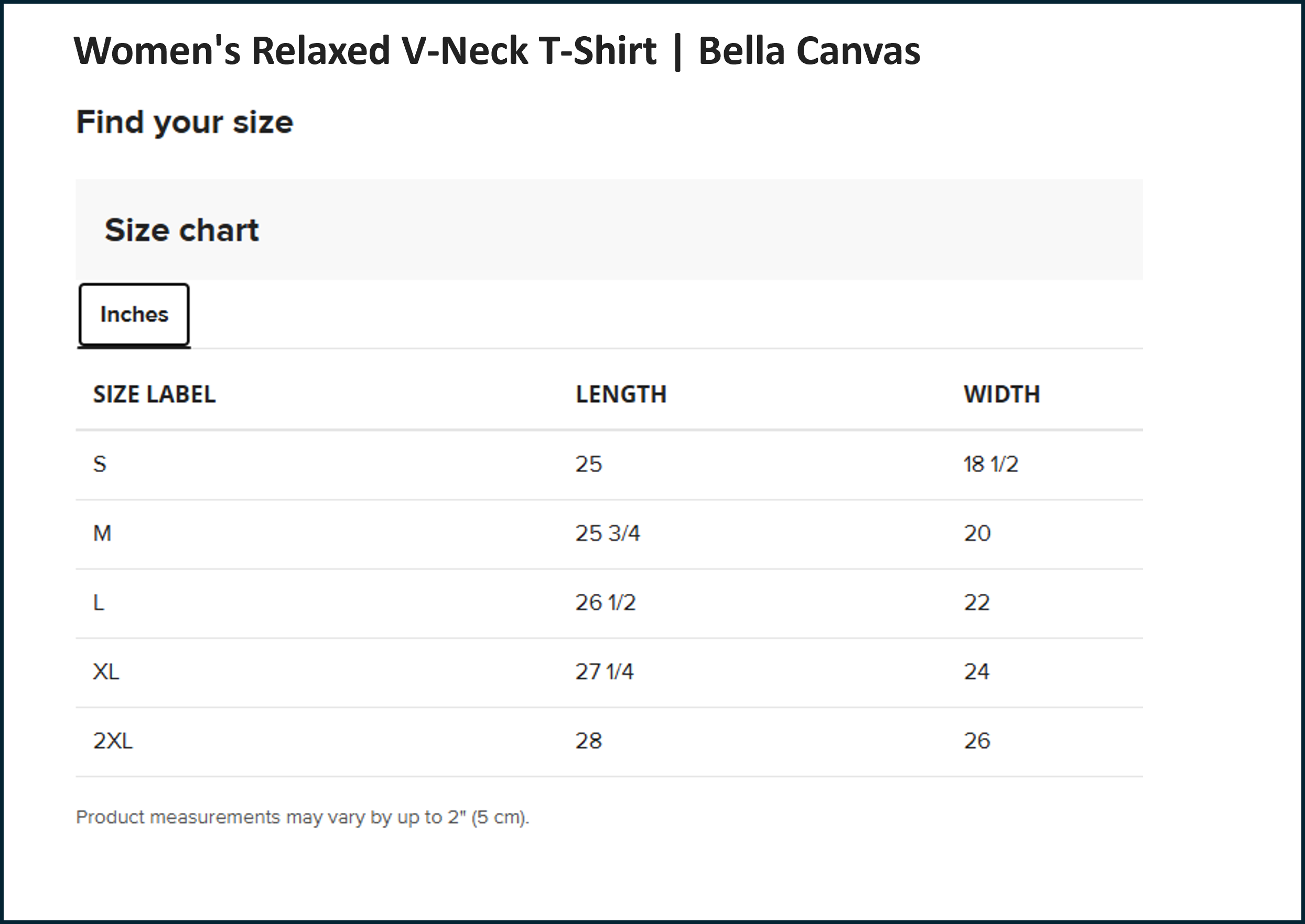 Women's Relaxed V-Neck T-Shirt - Bella Canvas.png
