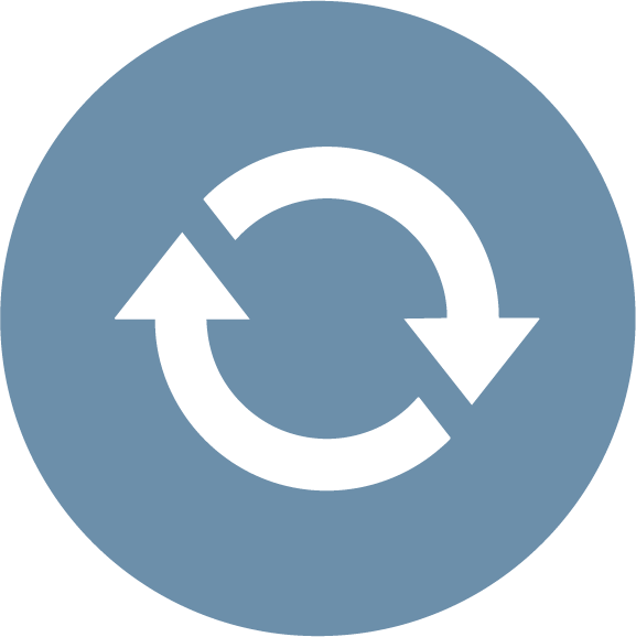 Circular arrow symbol indicating refresh or reload. You have recurring thoughts, beliefs, or internal pressure that keeps showing up even if you “know better” logically
