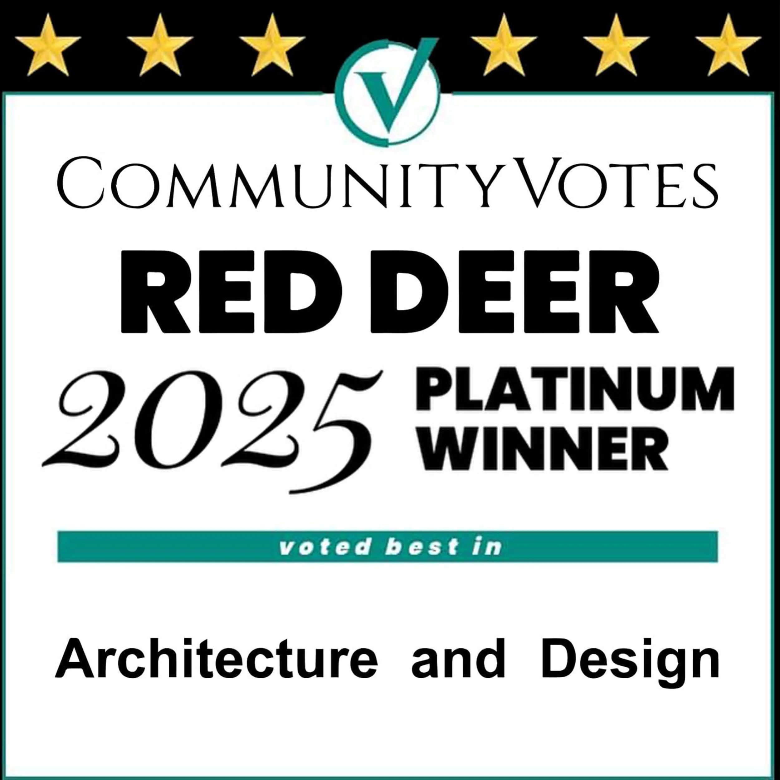 2025 Community Votes Platinum Winner in Architecture & Design