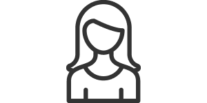 Icon of a woman