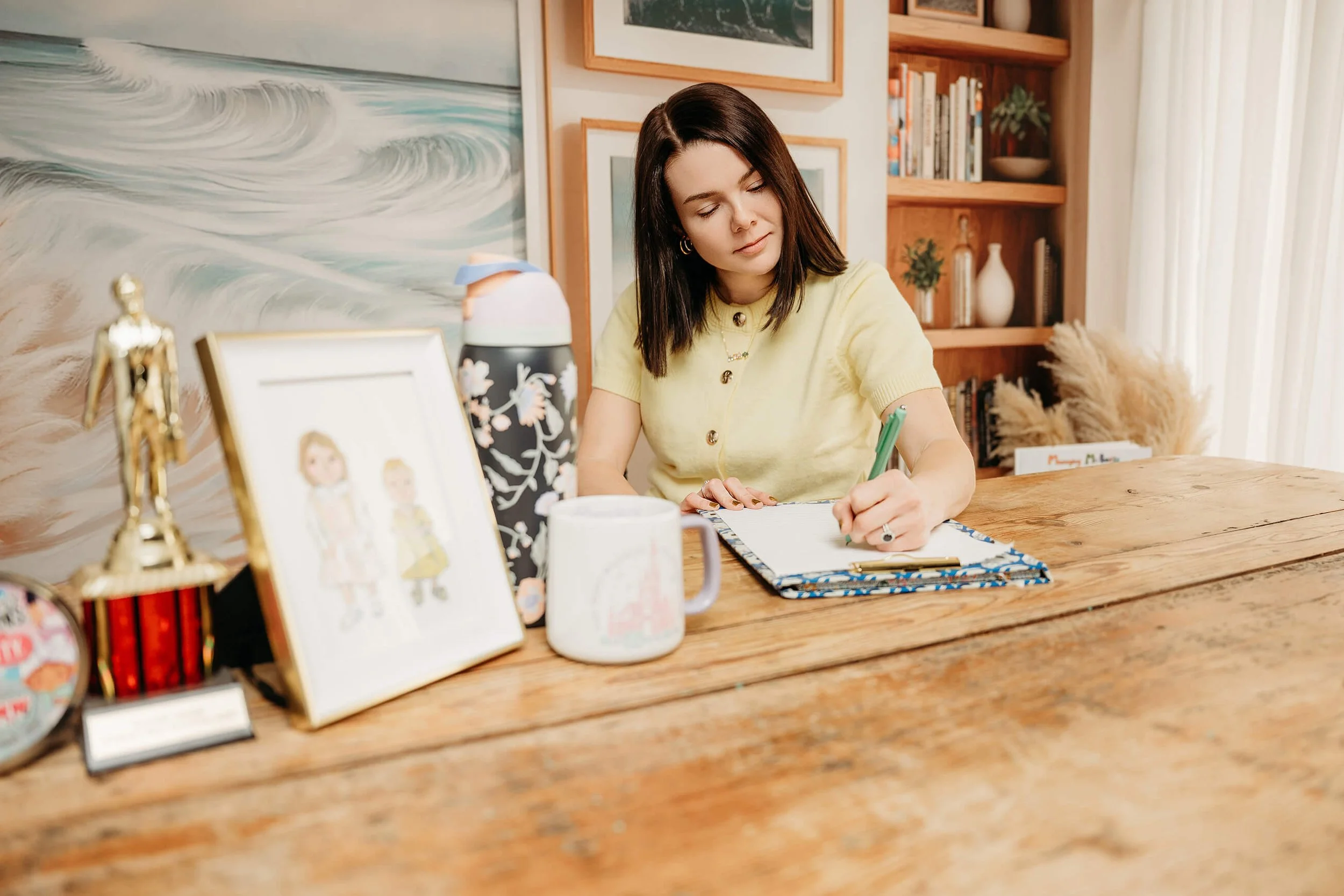 Dr. Hillary Ammon writing