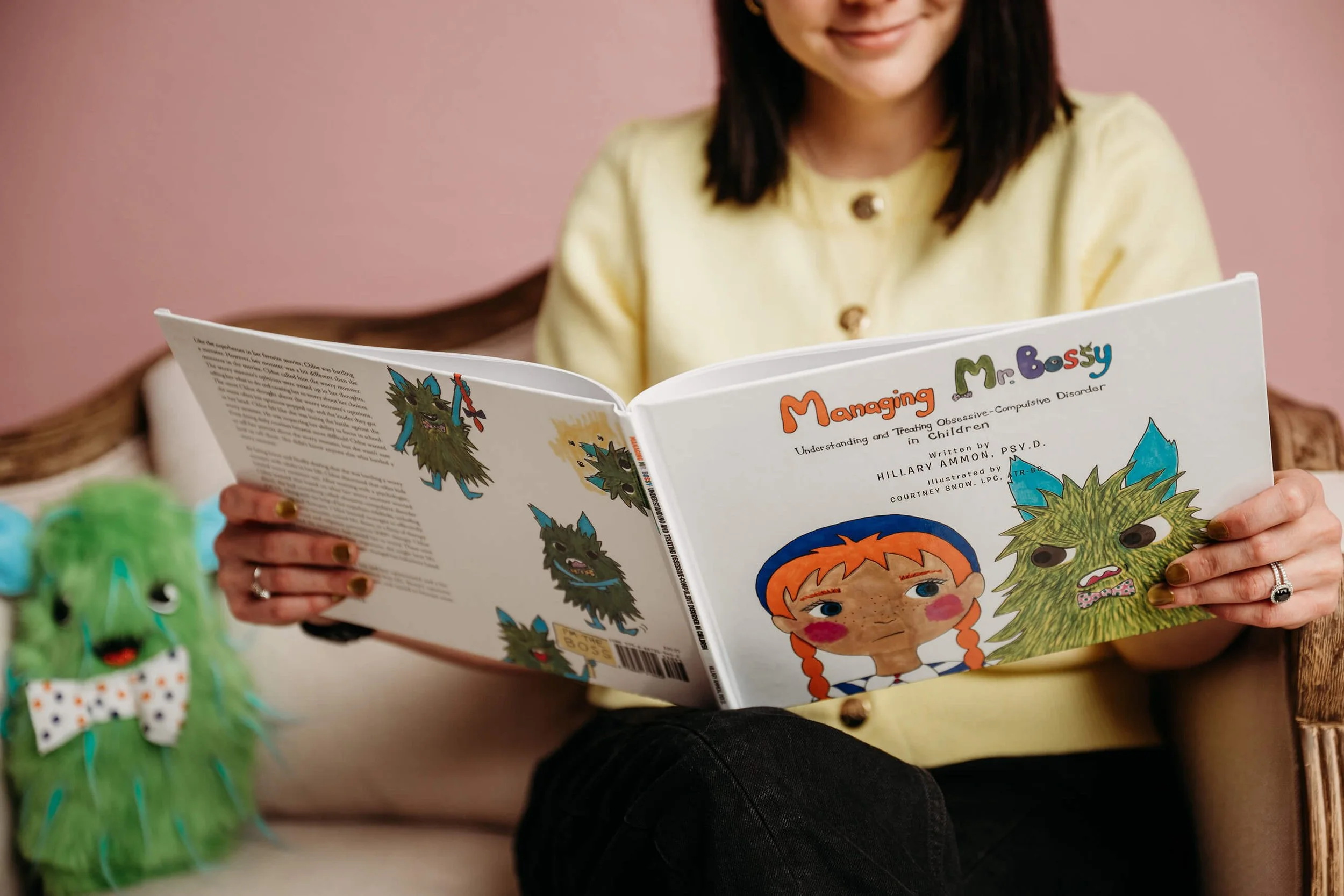 Cover of Managing Mr. Bossy, children's OCD book
