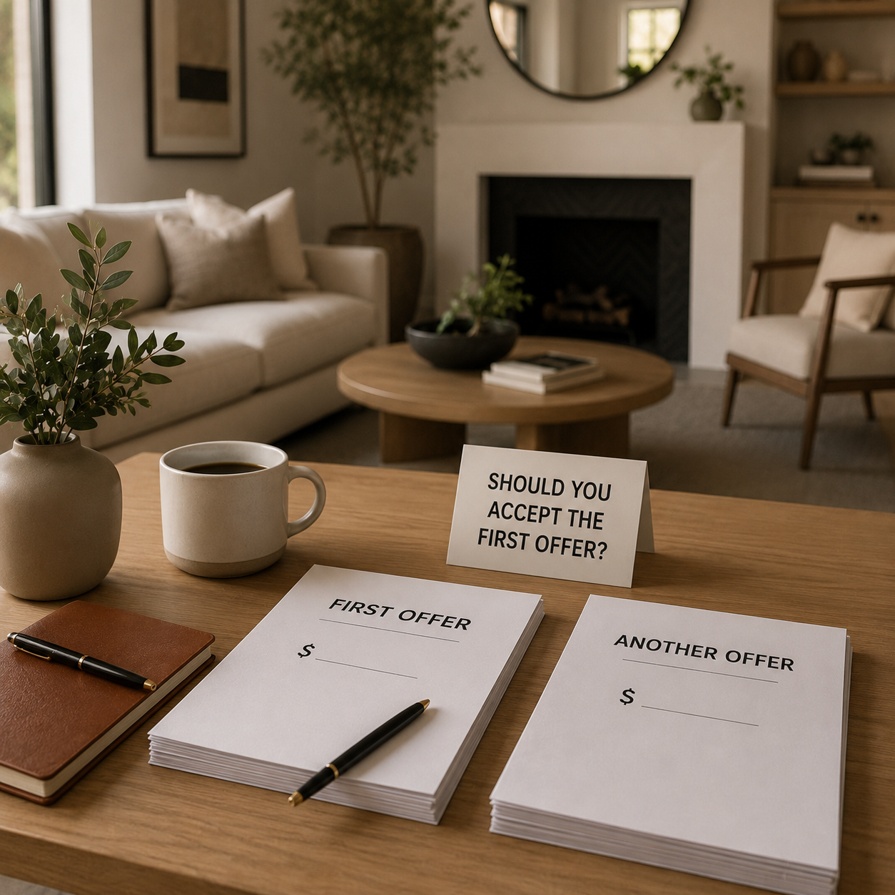 Sellers: Should You Accept the First Offer?