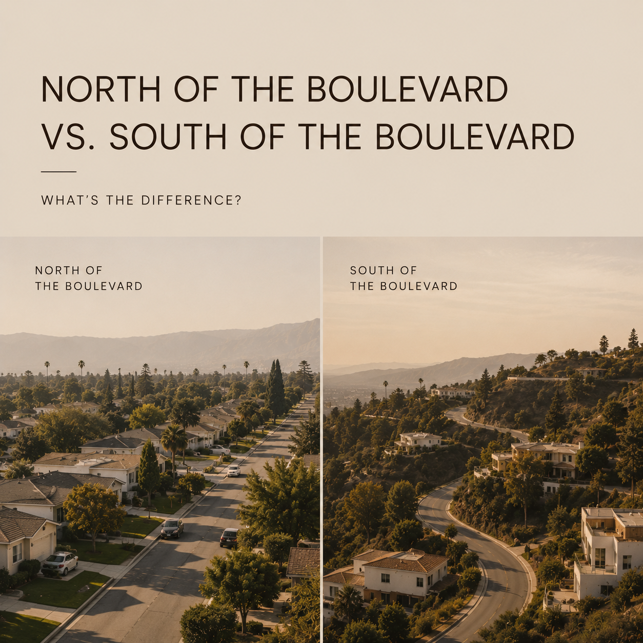 South of Ventura vs North of Ventura — What the Price Difference Actually Means