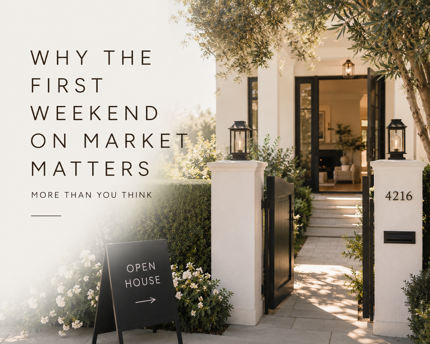Why the First Weekend on Market Matters More Than You Think