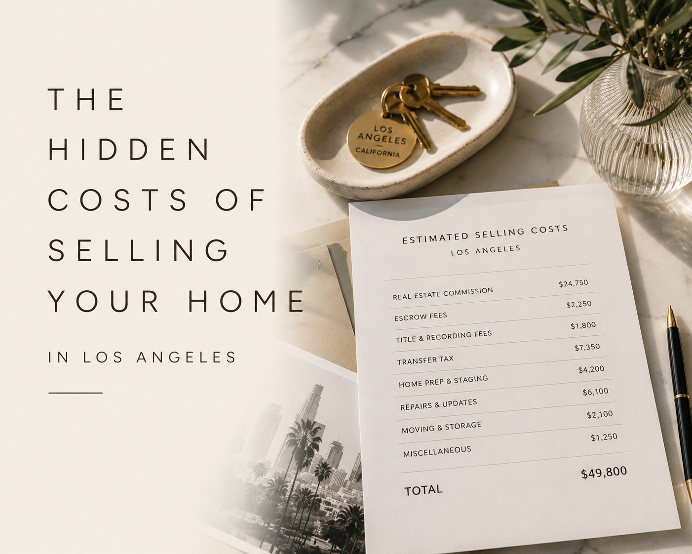 The Hidden Costs of Selling Your Home in Los Angeles