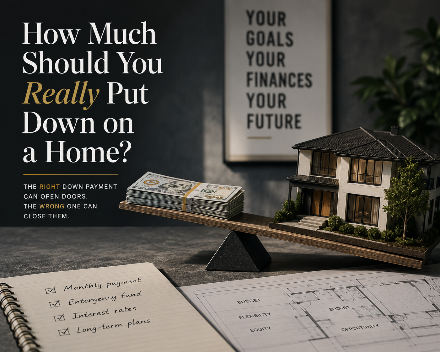 How Much Should You Really Put Down on a Home?