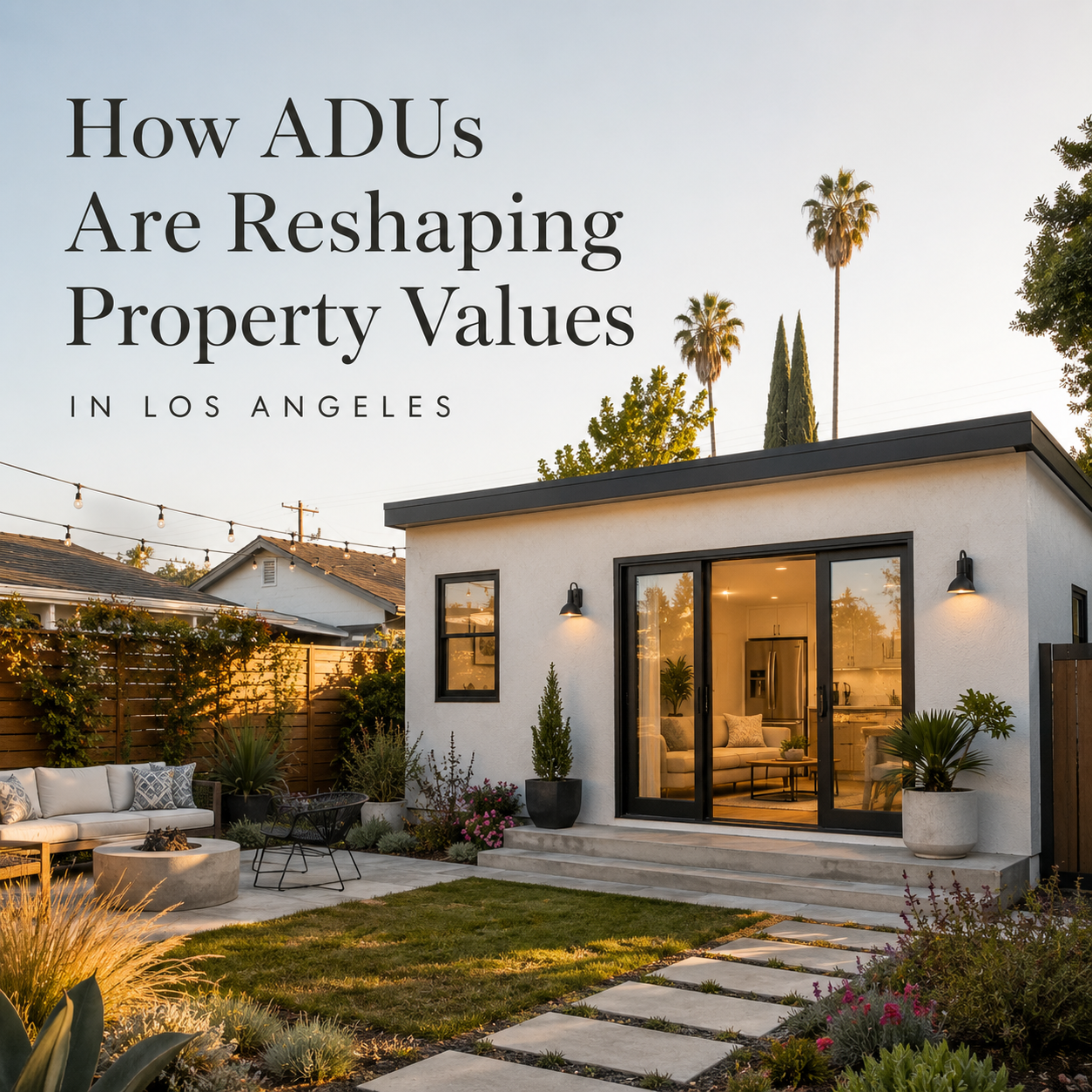 How ADUs Are Reshaping Property Values in Los Angeles