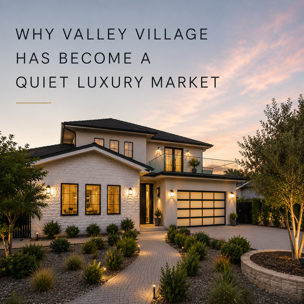 Why Valley Village Has Become a Quiet Luxury Market