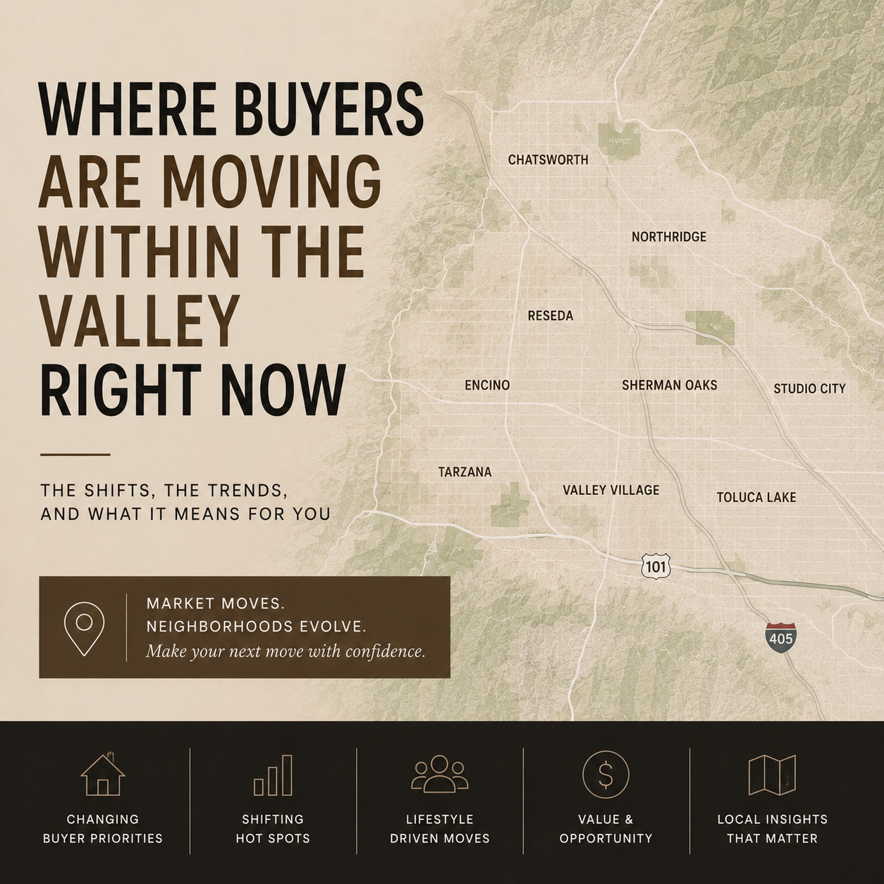 Where Buyers Are Moving Within the Valley Right Now